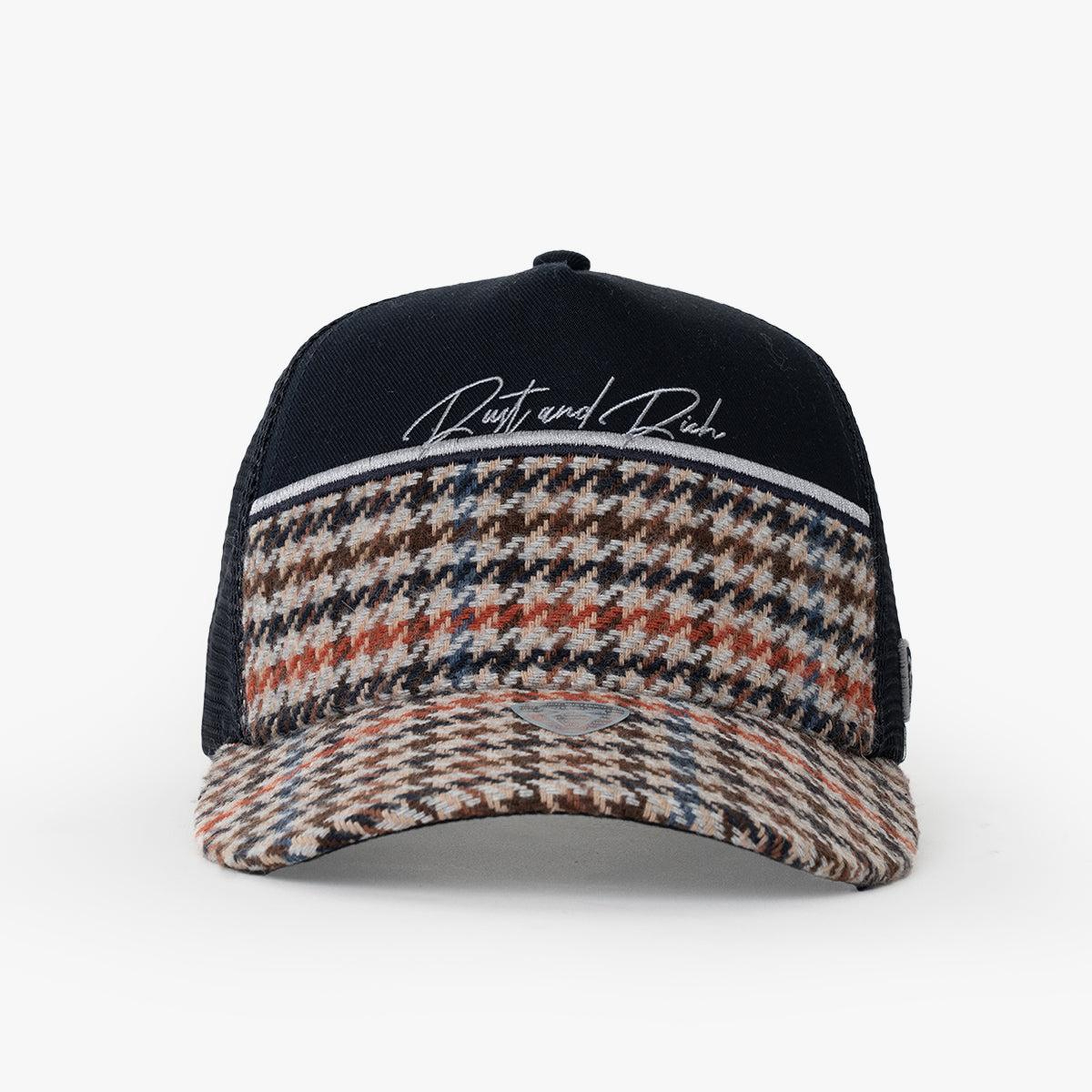 RustandRich - Trucker Hat-Curved Visor-Premium Collection-Royalty - Kadın Erkek - Lacivert
