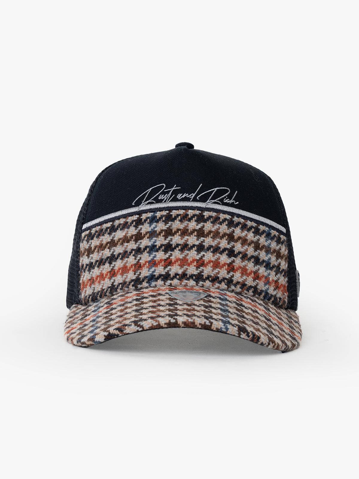 RustandRich - Trucker Hat-Curved Visor-Premium Collection-Royalty - Kadın Erkek - Lacivert