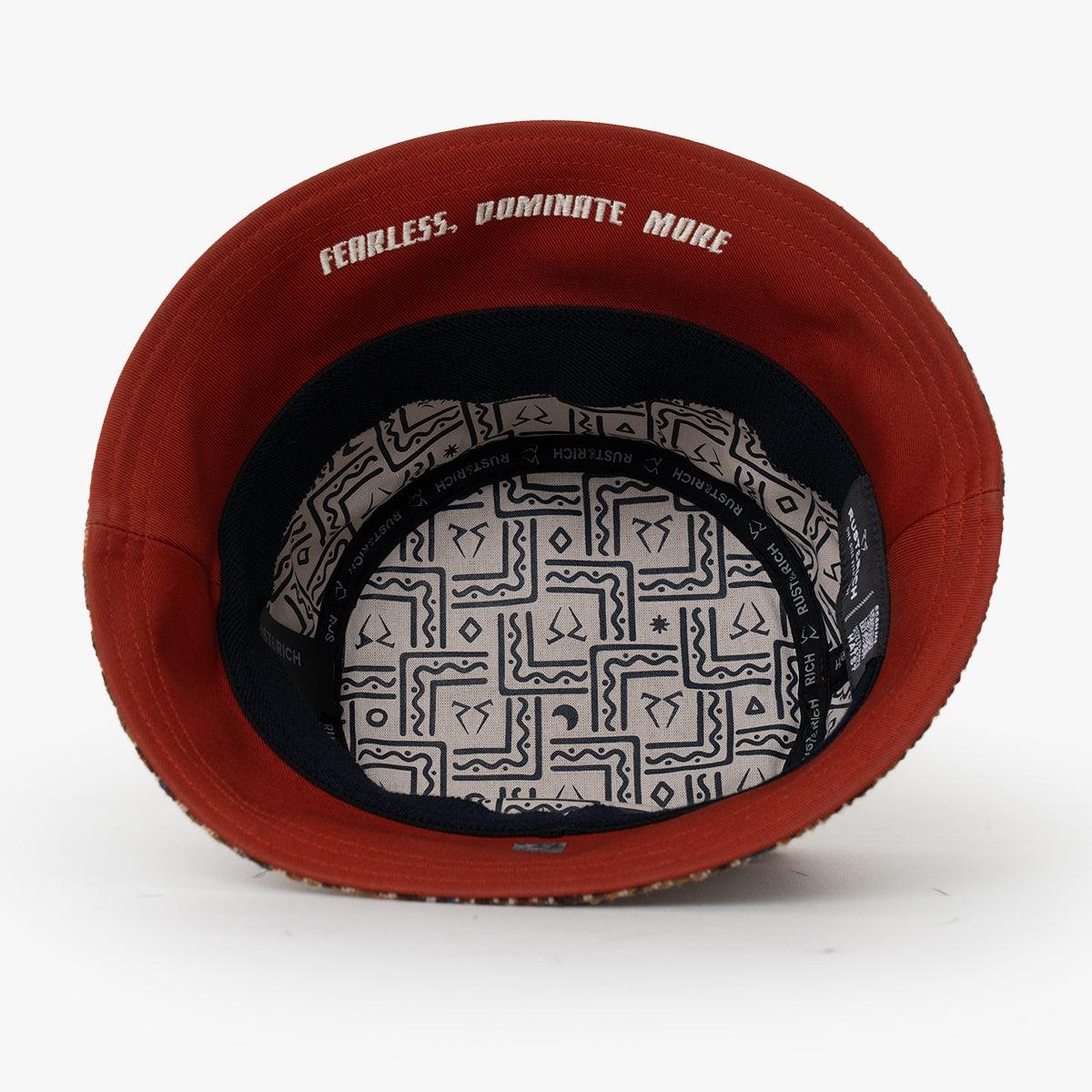 RustandRich - Bucket Hat-Premium Collection-Royalty - Kadın Erkek - Kiremit