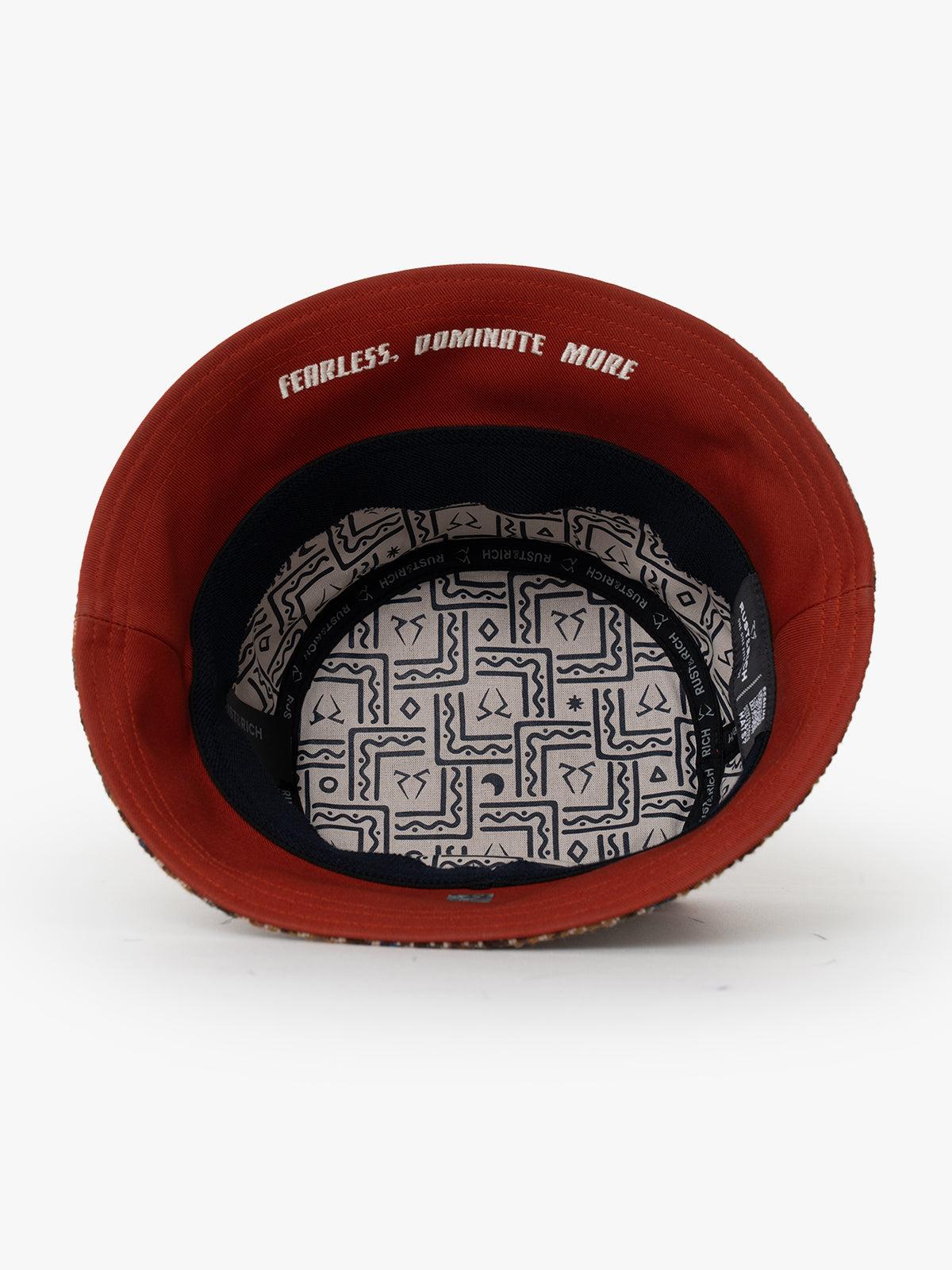 RustandRich - Bucket Hat-Premium Collection-Royalty - Kadın Erkek - Kiremit