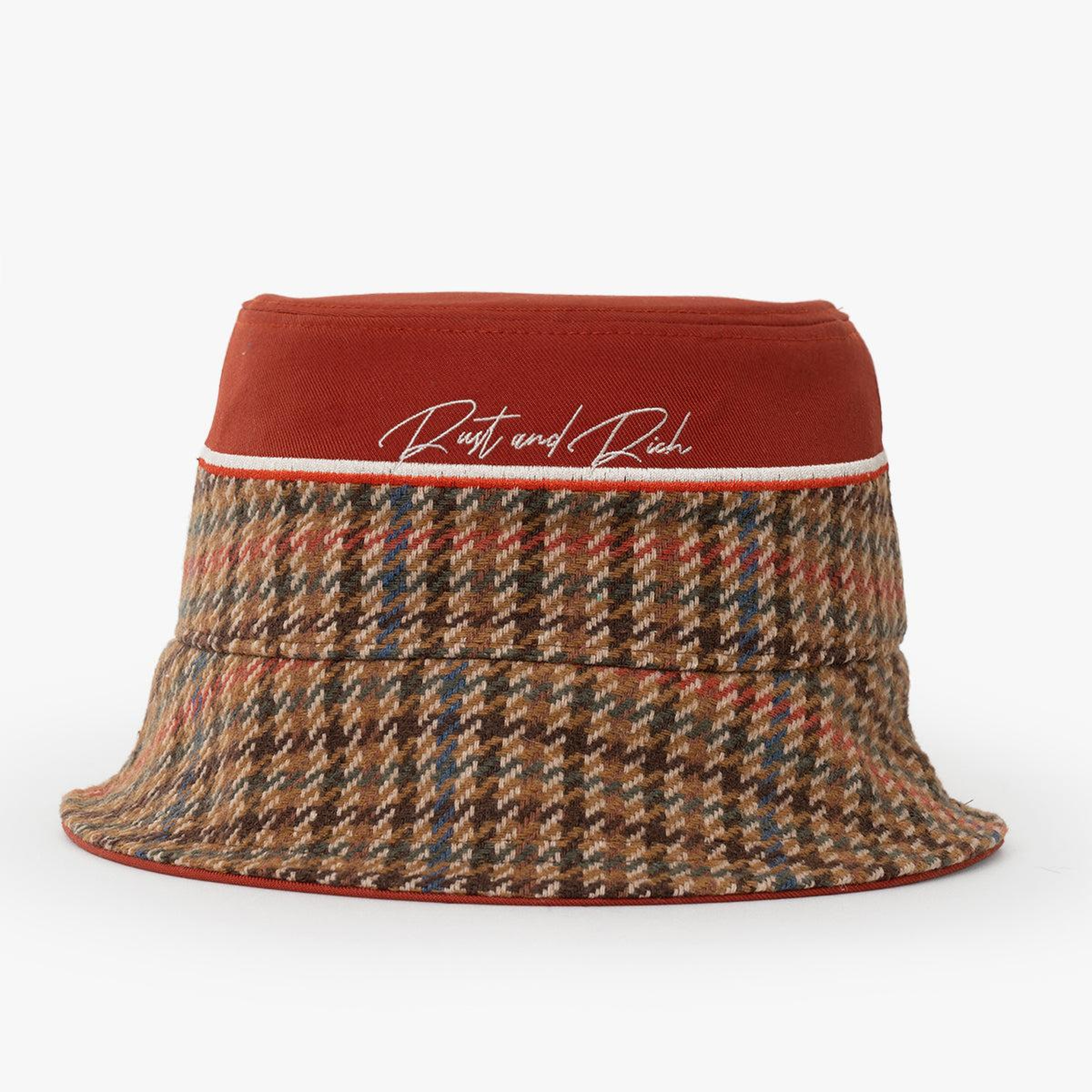 RustandRich - Bucket Hat-Premium Collection-Royalty - Kadın Erkek - Kiremit