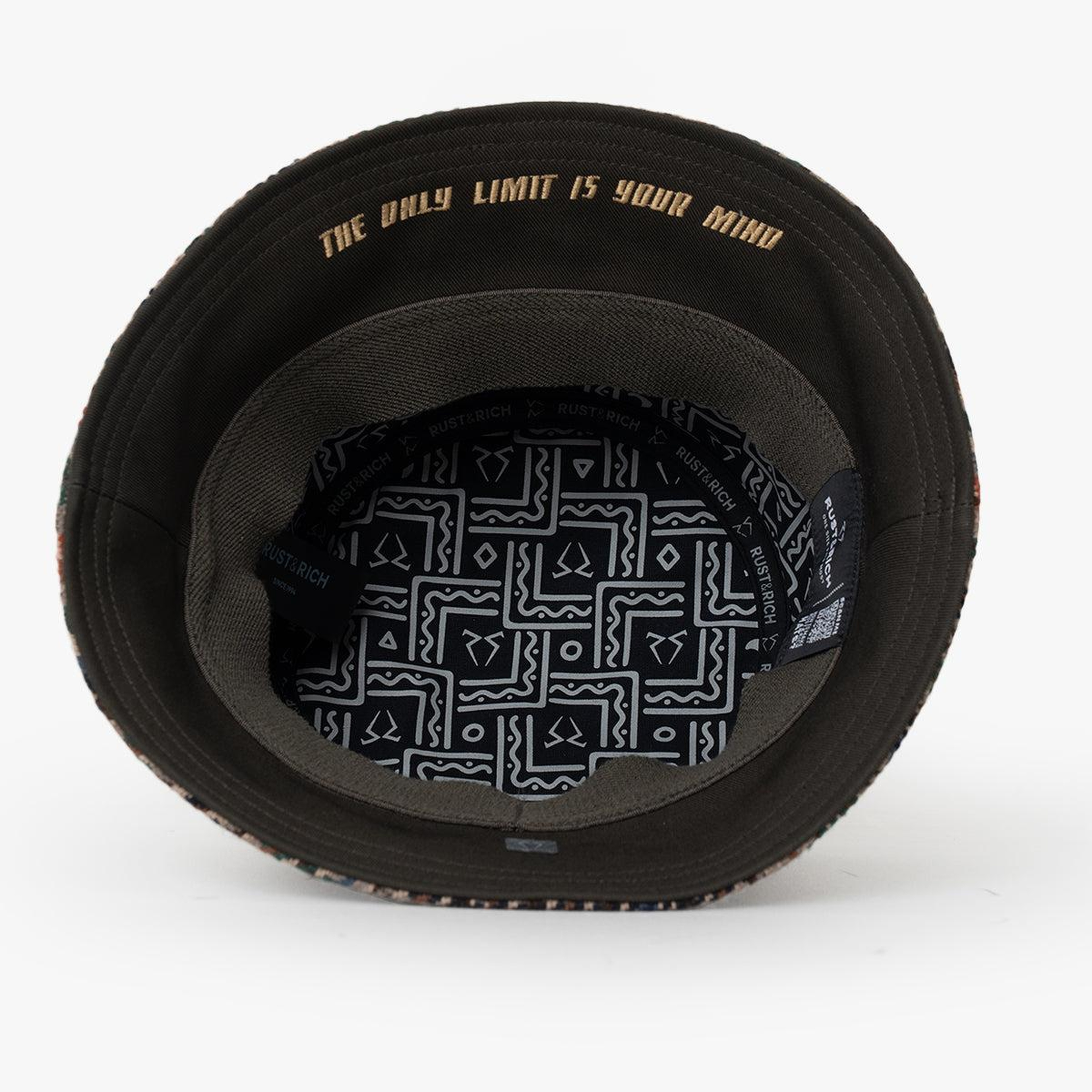 RustandRich - Bucket Hat-Premium Collection-Royalty - Kadın Erkek - Haki