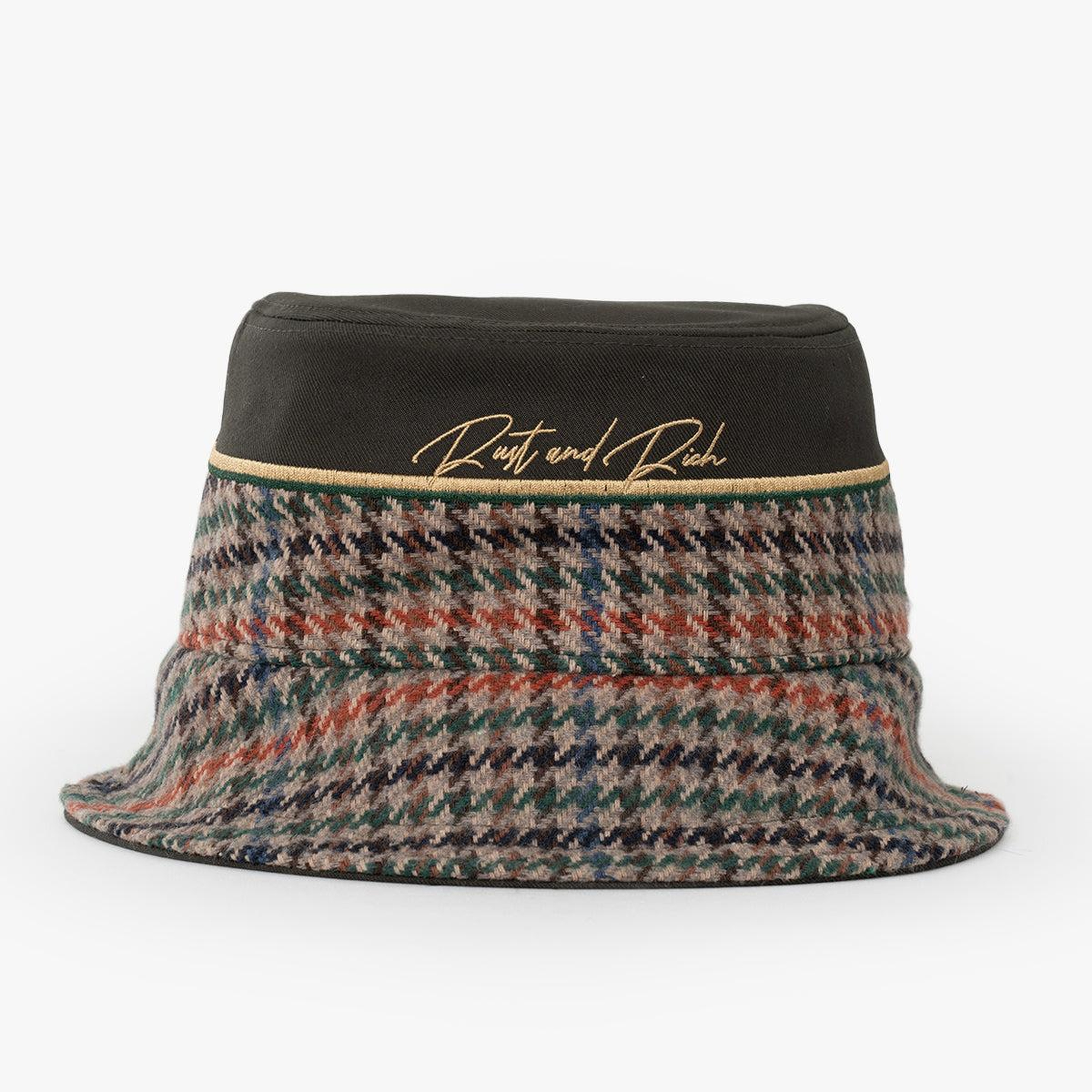 RustandRich - Bucket Hat-Premium Collection-Royalty - Kadın Erkek - Haki