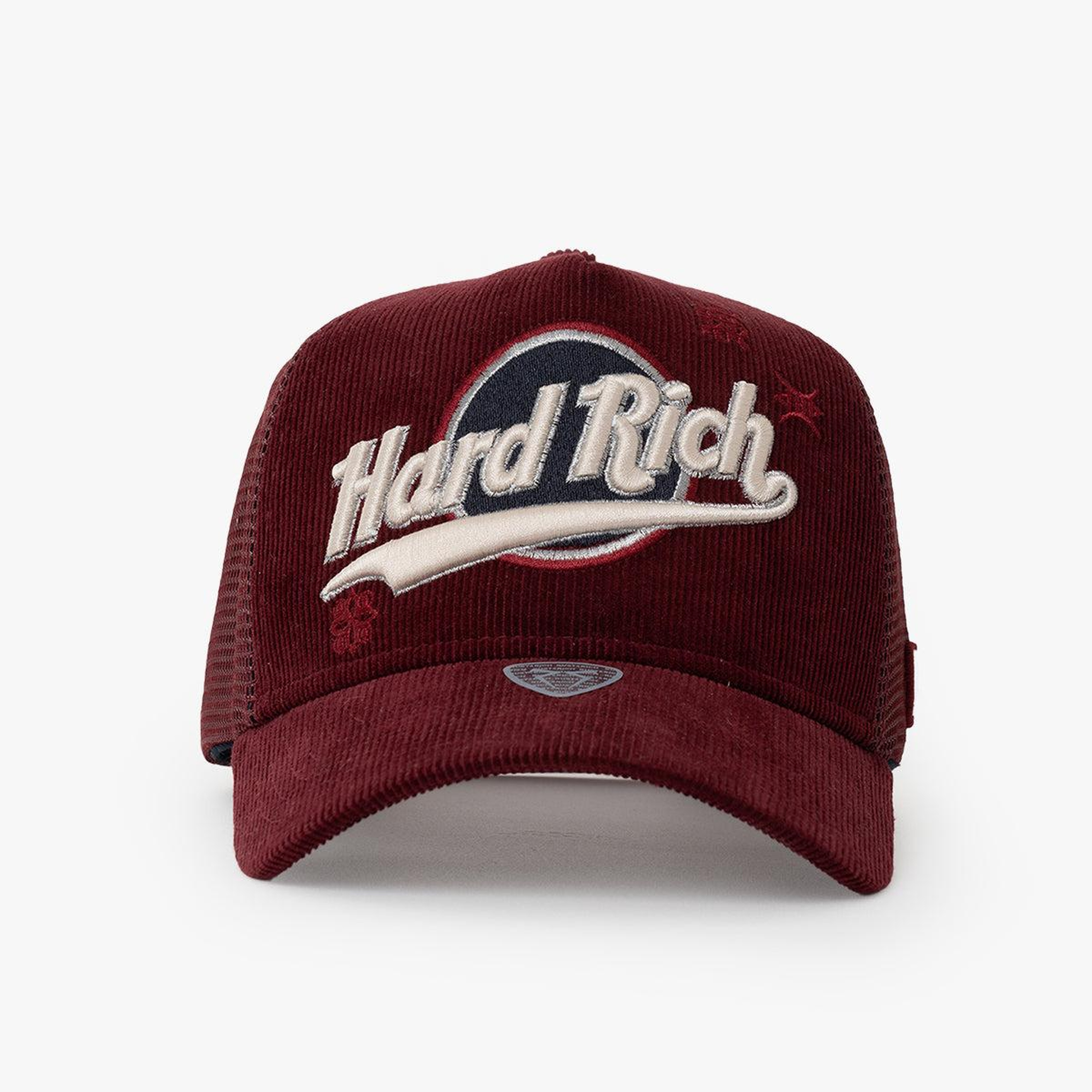 RustandRich - Trucker Hat-Hard Collection-Hard Rich - Kadın Erkek - Bordo