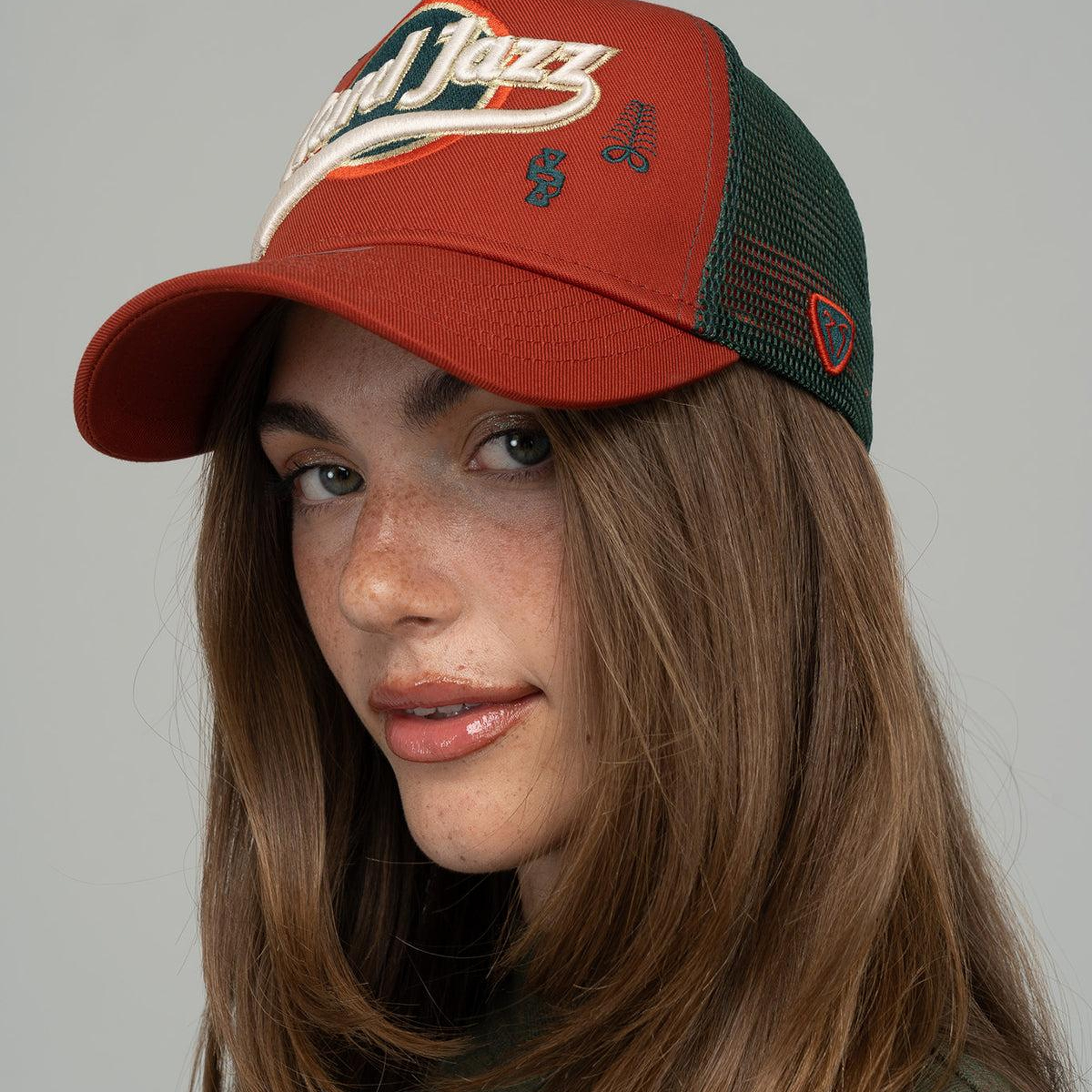 RustandRich - Trucker Hat-Hard Collection-Hard Jazz - Kadın Erkek - Kiremit