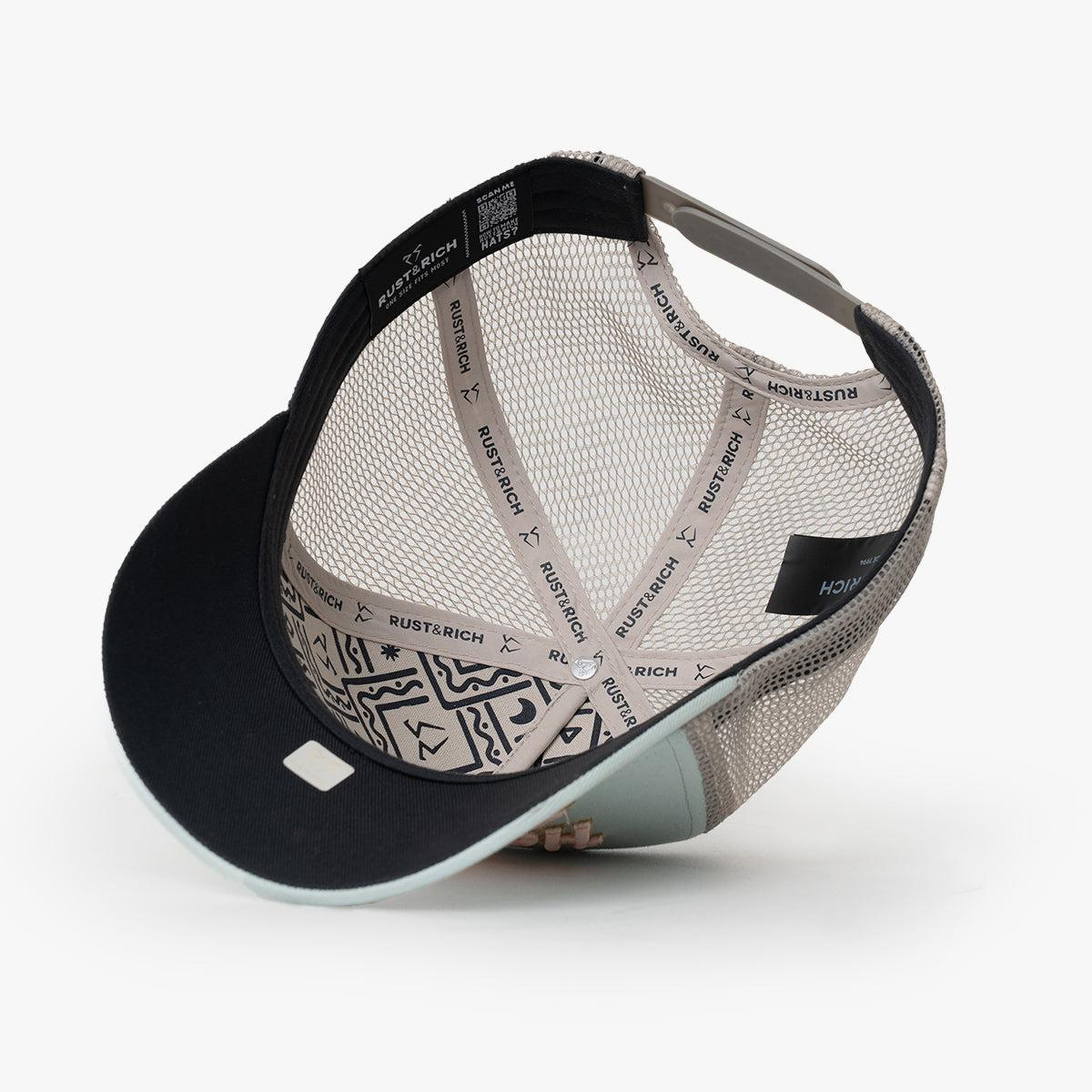 RustandRich - Trucker Hat-Hard Collection-Hard Love - Kadın Erkek - Mint Yeşili