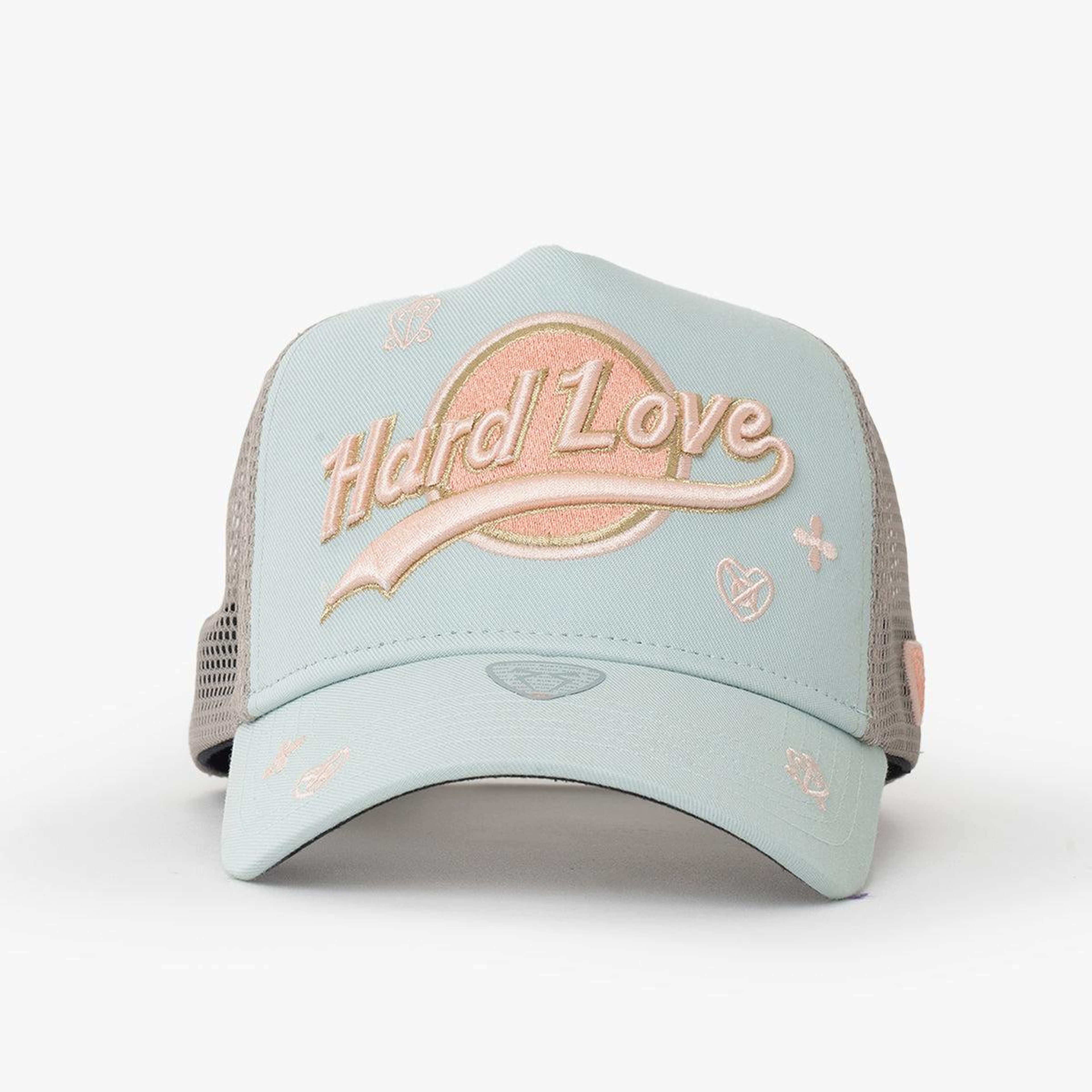 RustandRich - Trucker Hat-Hard Collection-Hard Love - Kadın Erkek - Mint Yeşili