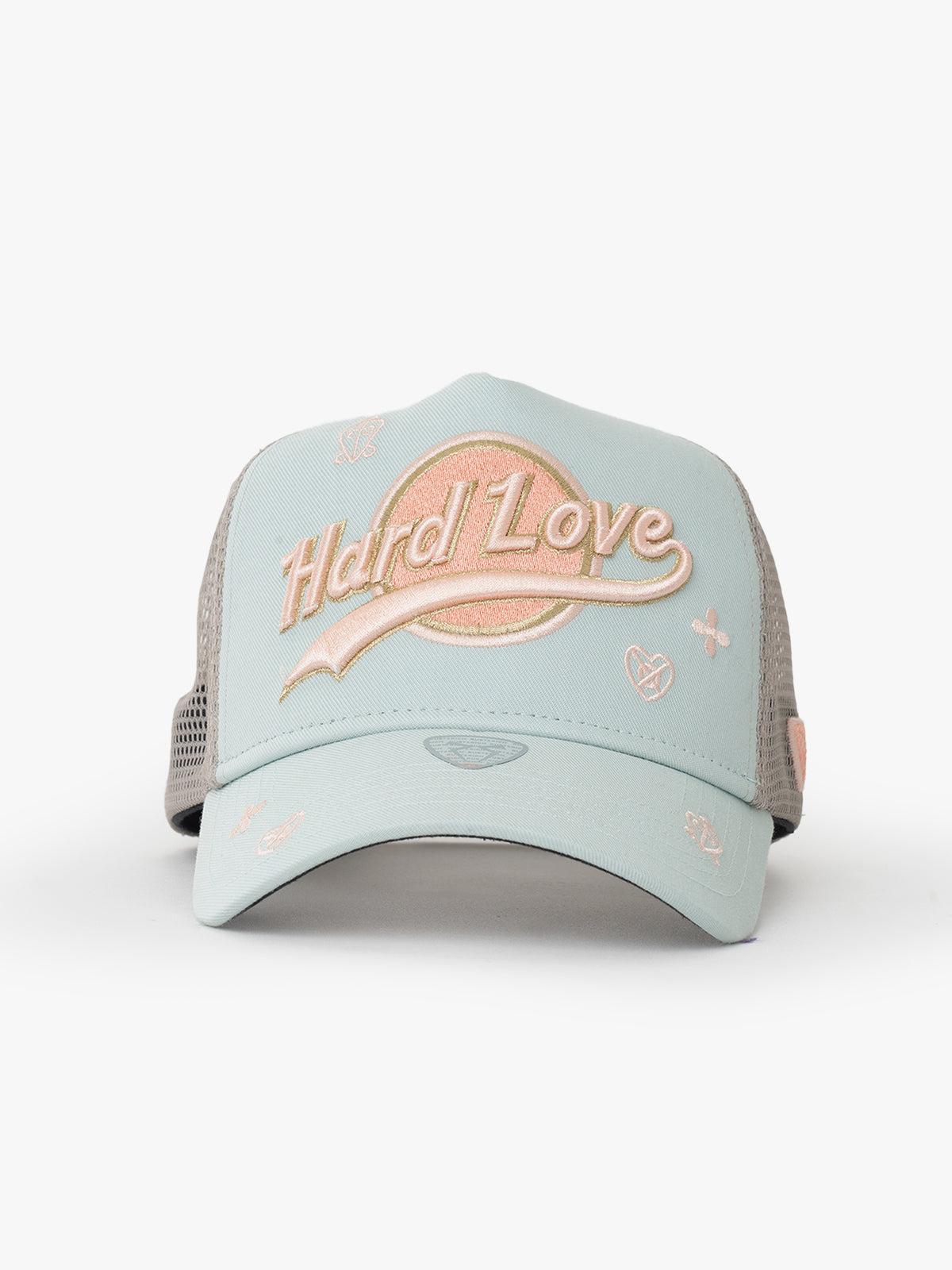 RustandRich - Trucker Hat-Hard Collection-Hard Love - Kadın Erkek - Mint Yeşili