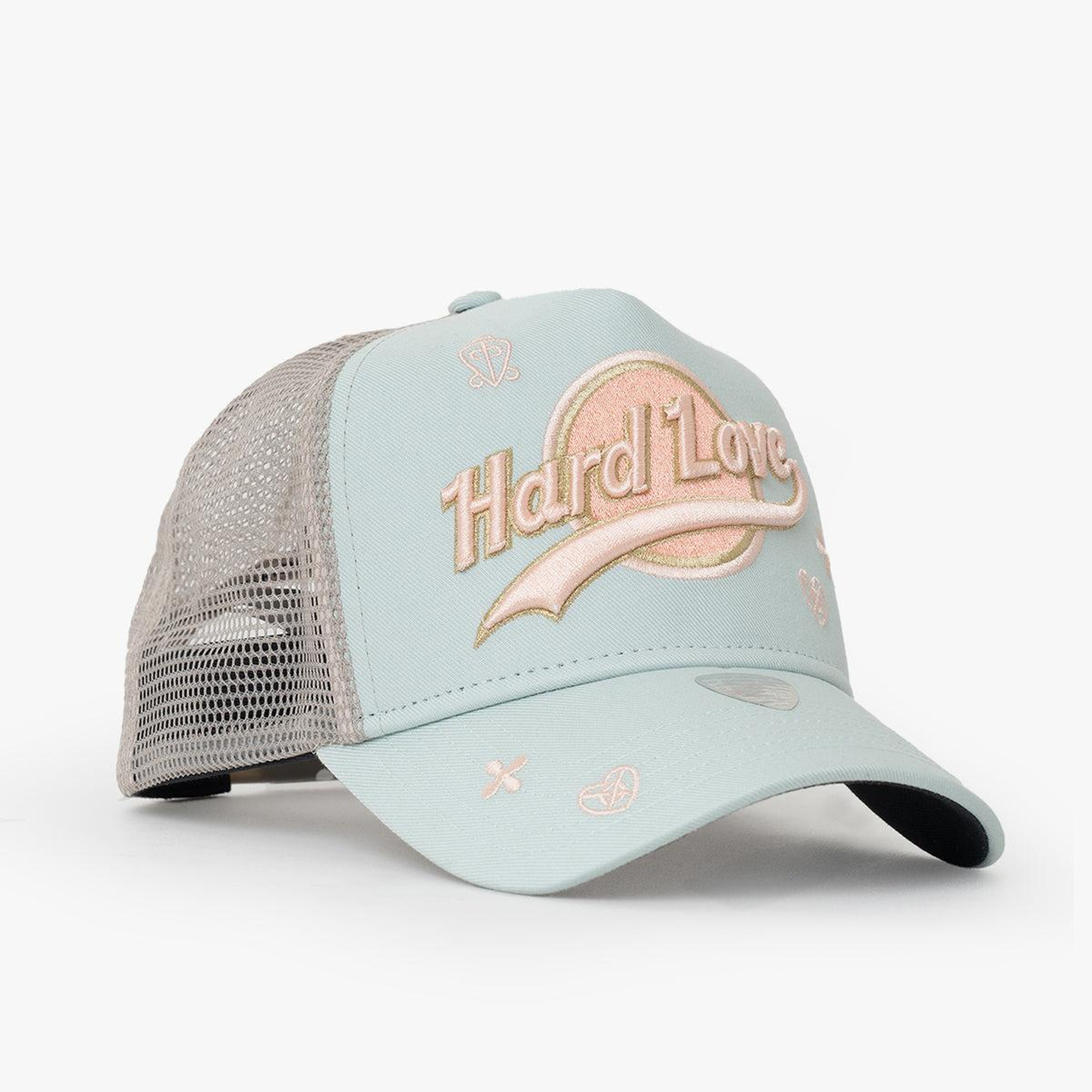 RustandRich - Trucker Hat-Hard Collection-Hard Love - Kadın Erkek - Mint Yeşili
