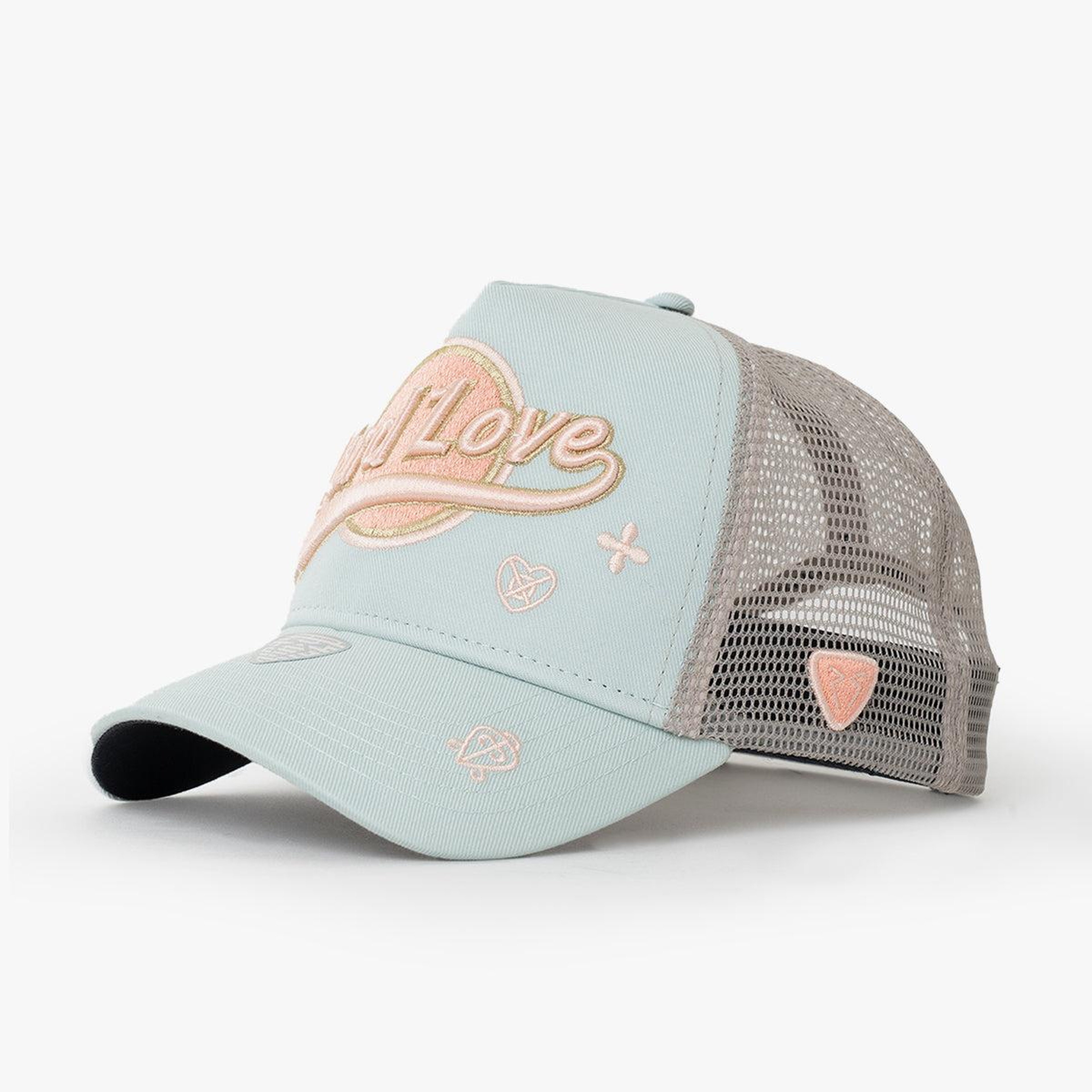 RustandRich - Trucker Hat-Hard Collection-Hard Love - Kadın Erkek - Mint Yeşili