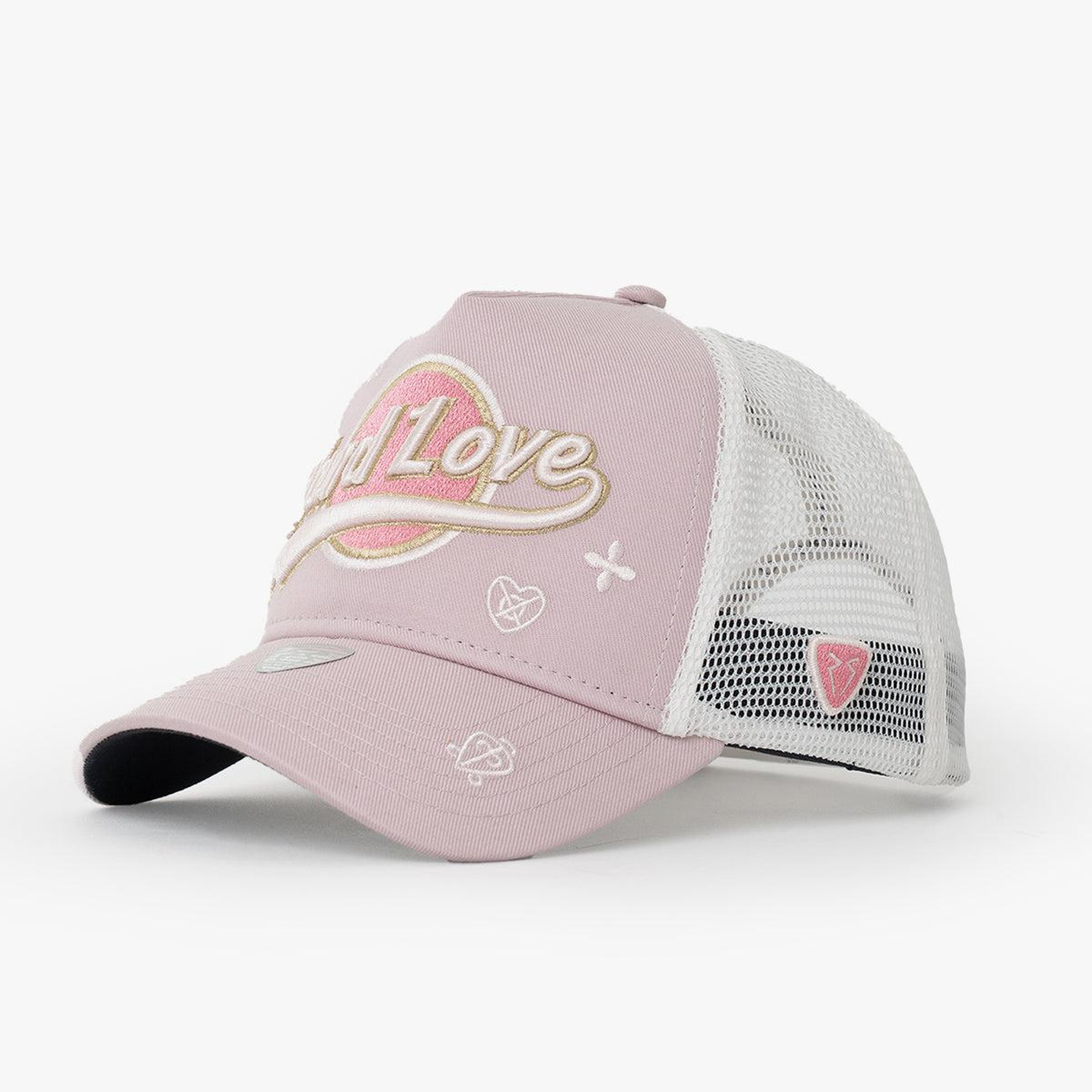 RustandRich - Trucker Hat-Hard Collection-Hard Love - Kadın Erkek - Pudra