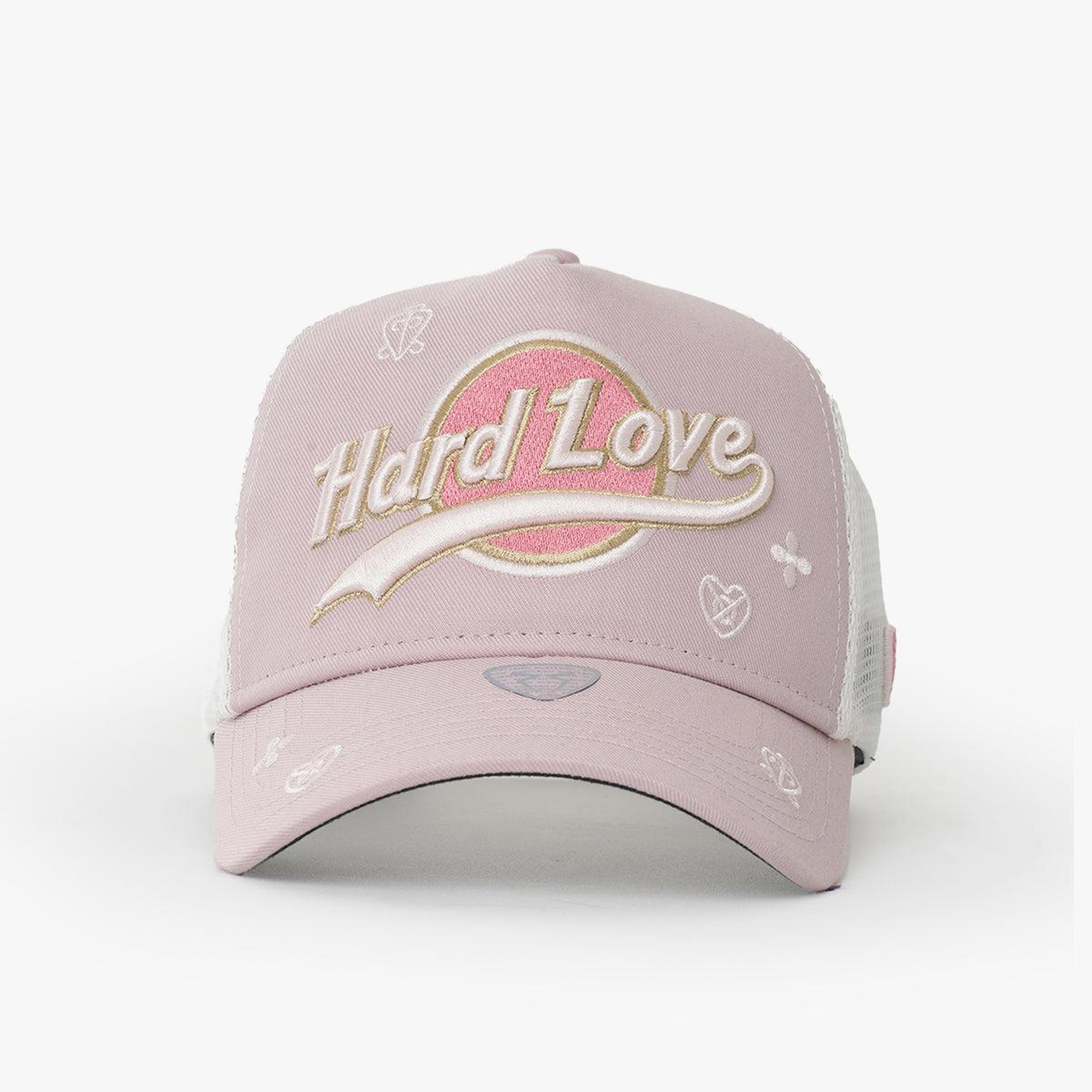 RustandRich - Trucker Hat-Hard Collection-Hard Love - Kadın Erkek - Pudra