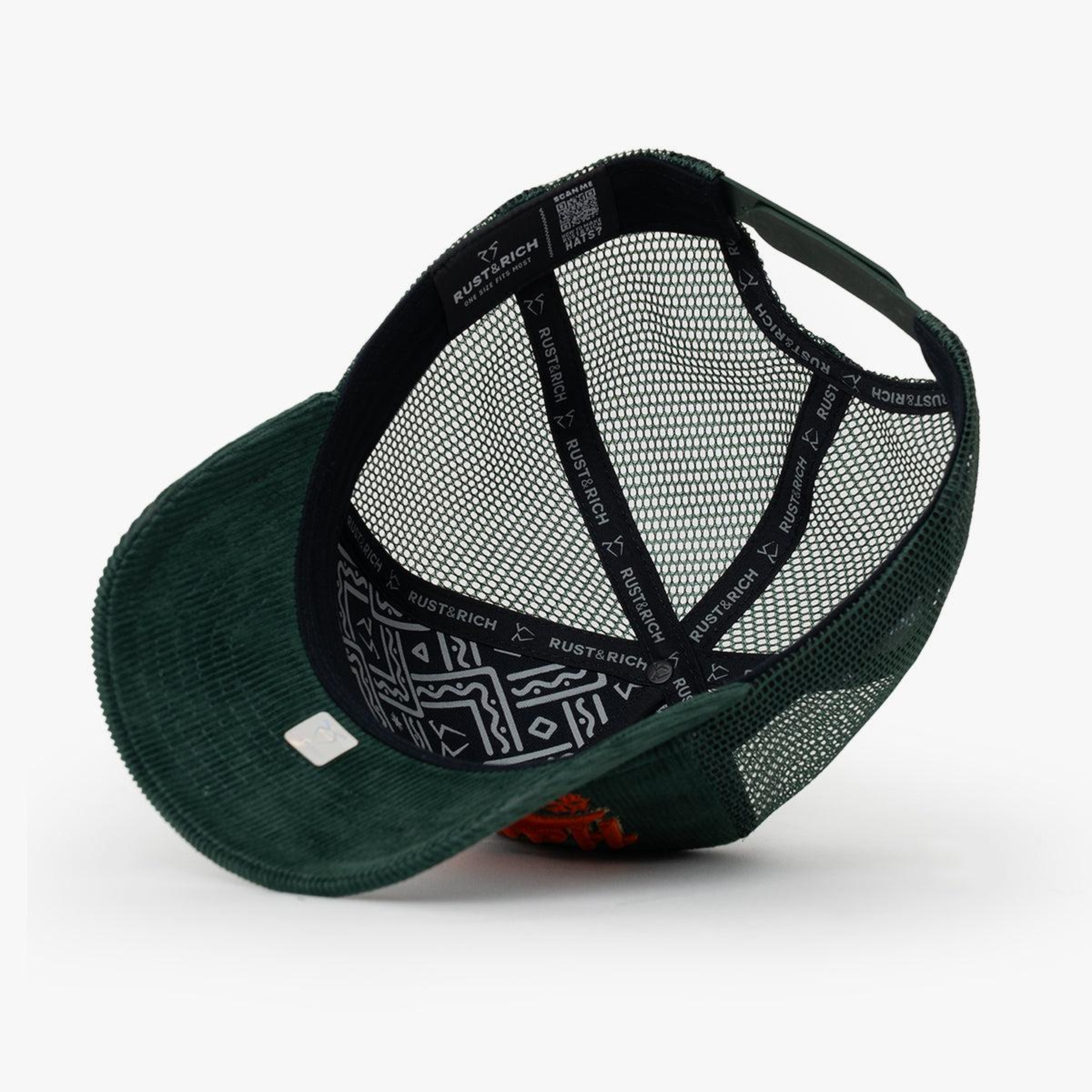 RustandRich - Trucker Hat-Hard Collection-Hard Rich - Kadın Erkek - Yeşil