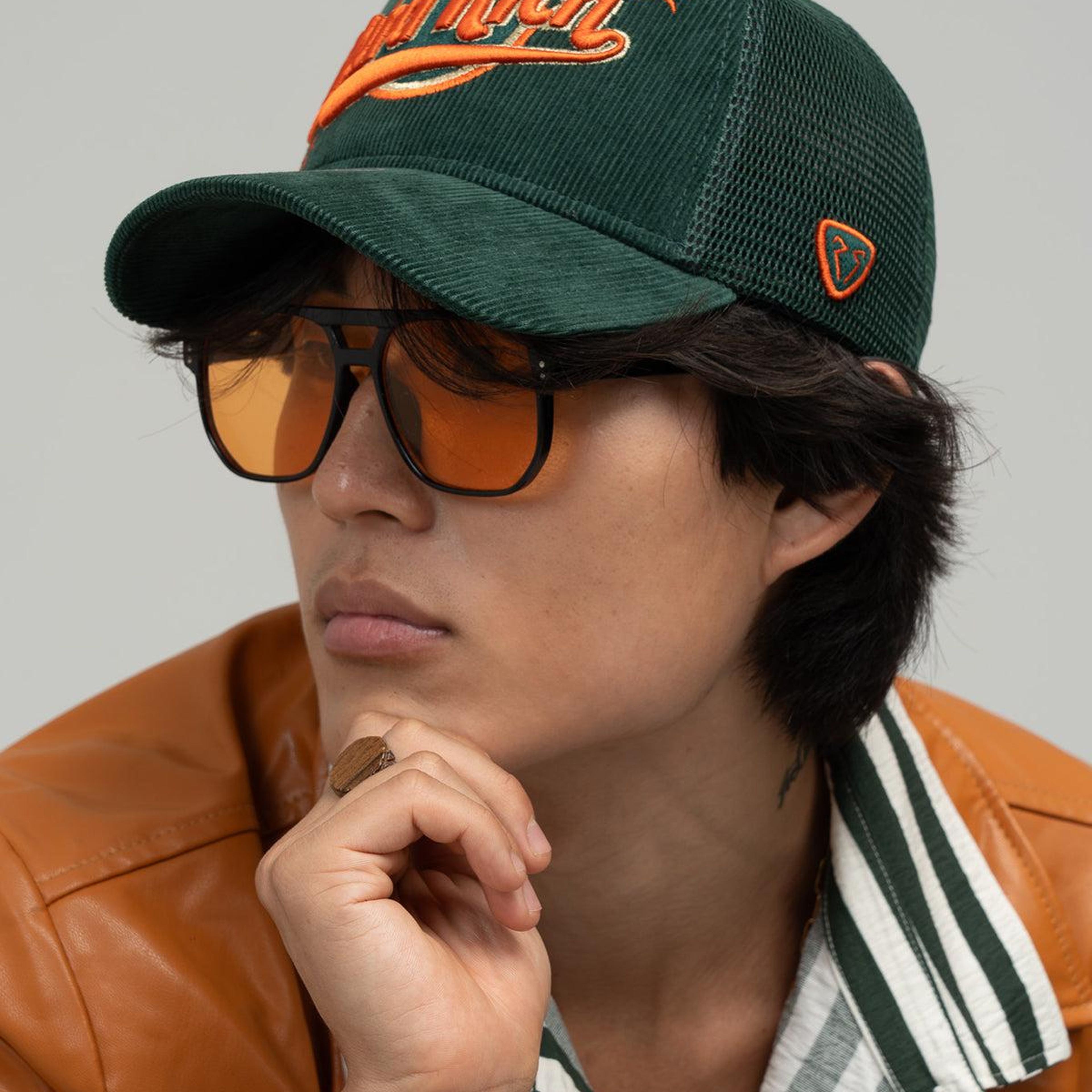 RustandRich - Trucker Hat-Hard Collection-Hard Rich - Kadın Erkek - Yeşil