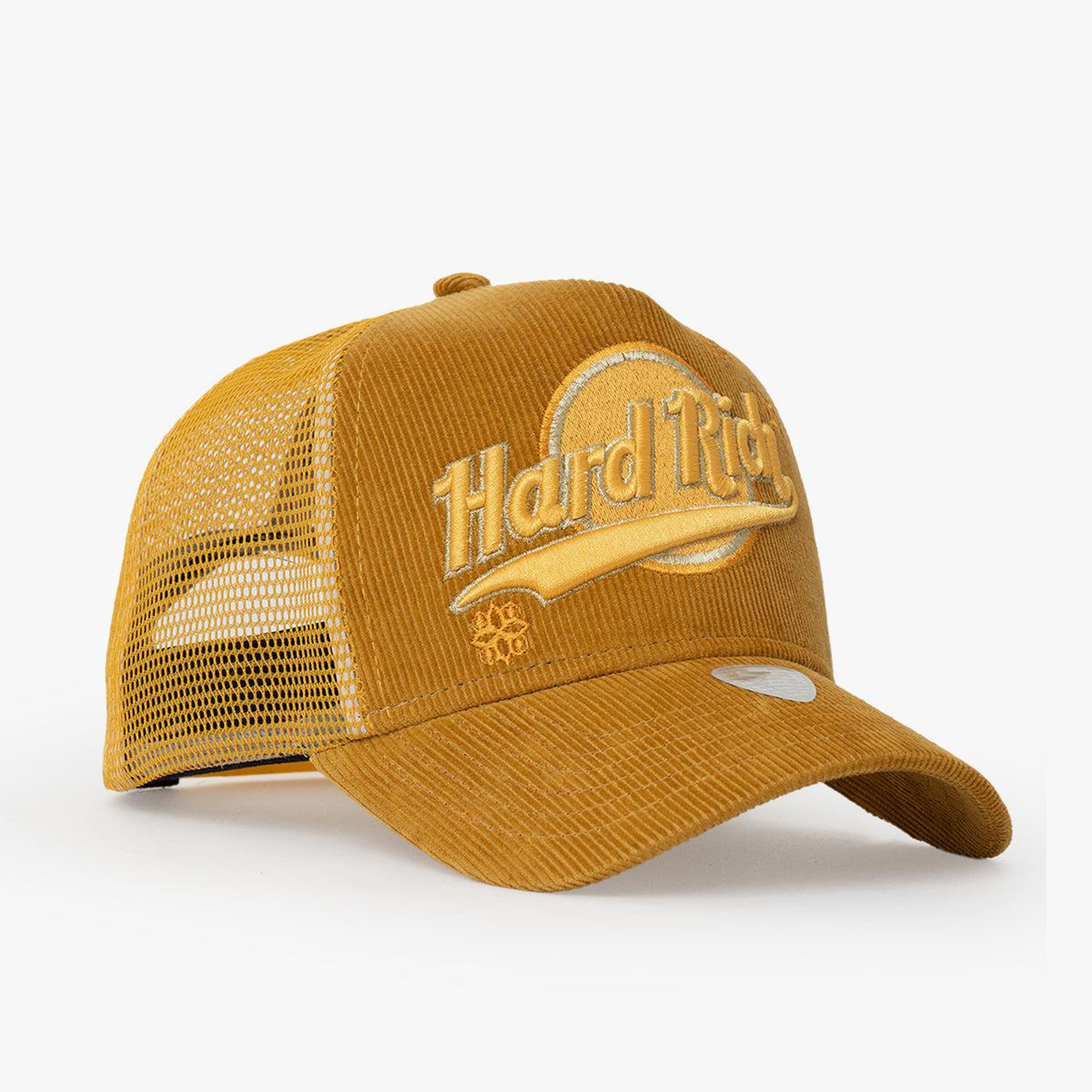 RustandRich - Trucker Hat-Hard Collection-Hard Rich - Kadın Erkek - Sarı