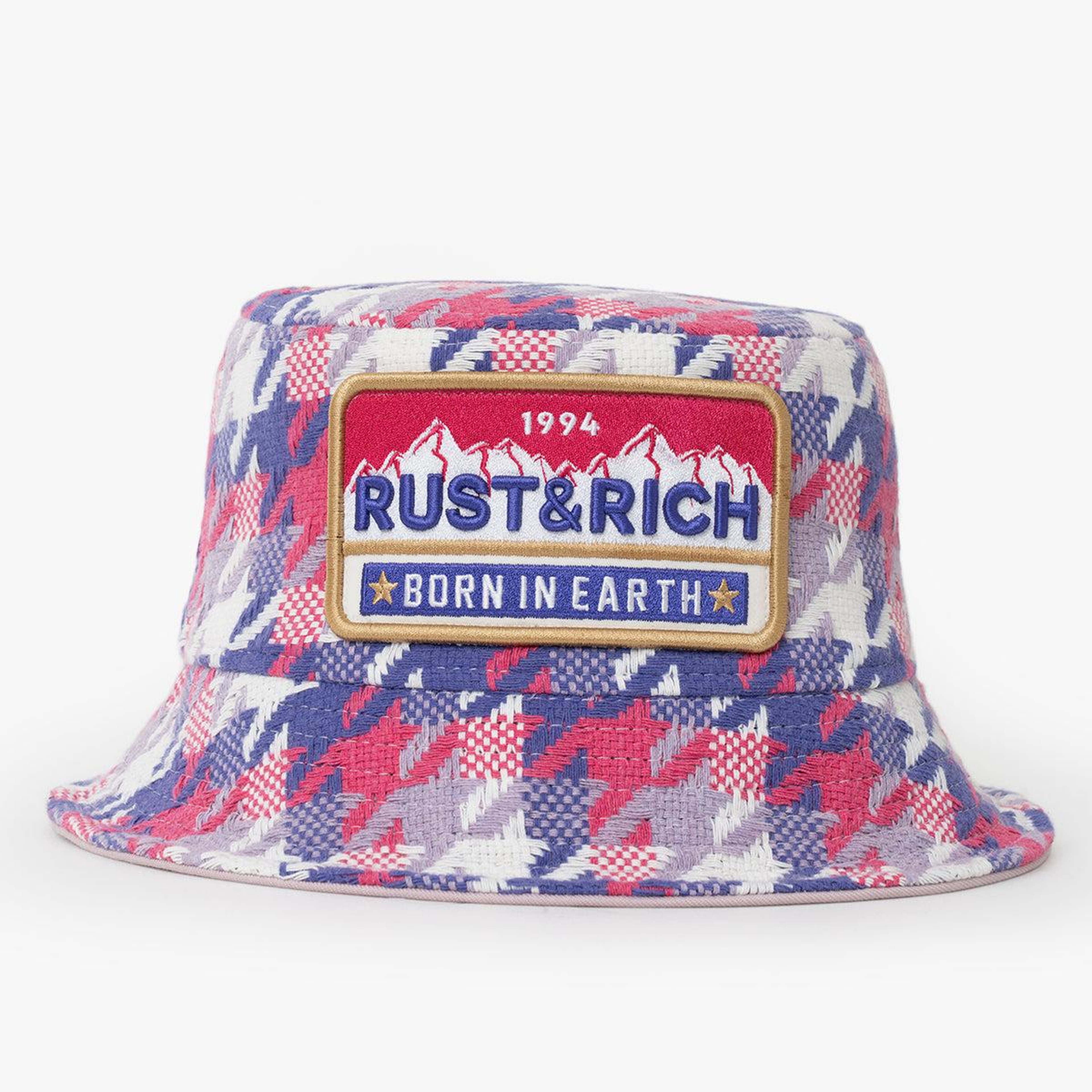 RustandRich - Bucket Hat-Urban Collection-Born In Earth - Kadın Erkek - Pembe