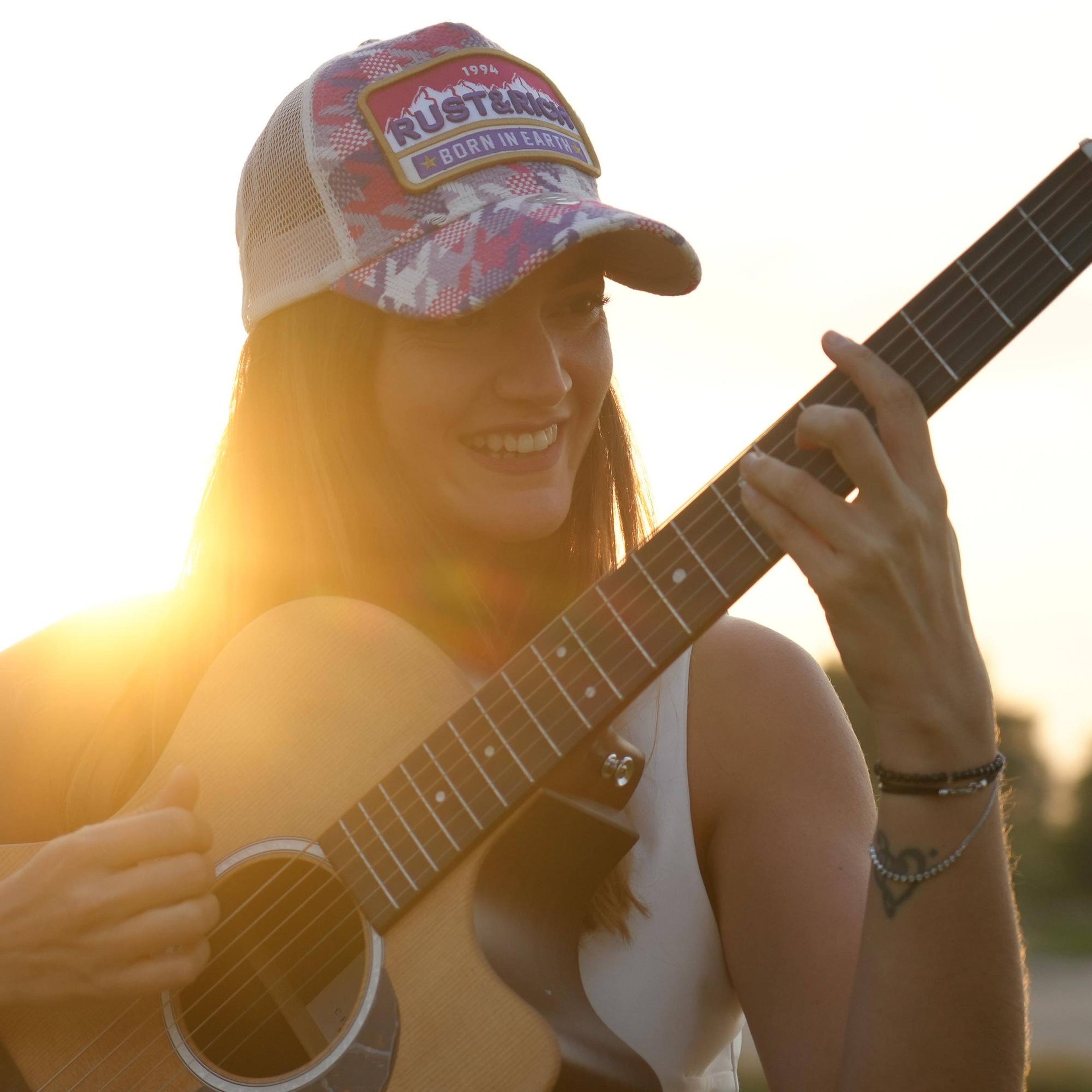 RustandRich - Trucker Hat-Urban Collection-Born In Earth - Kadın Erkek - Pembe