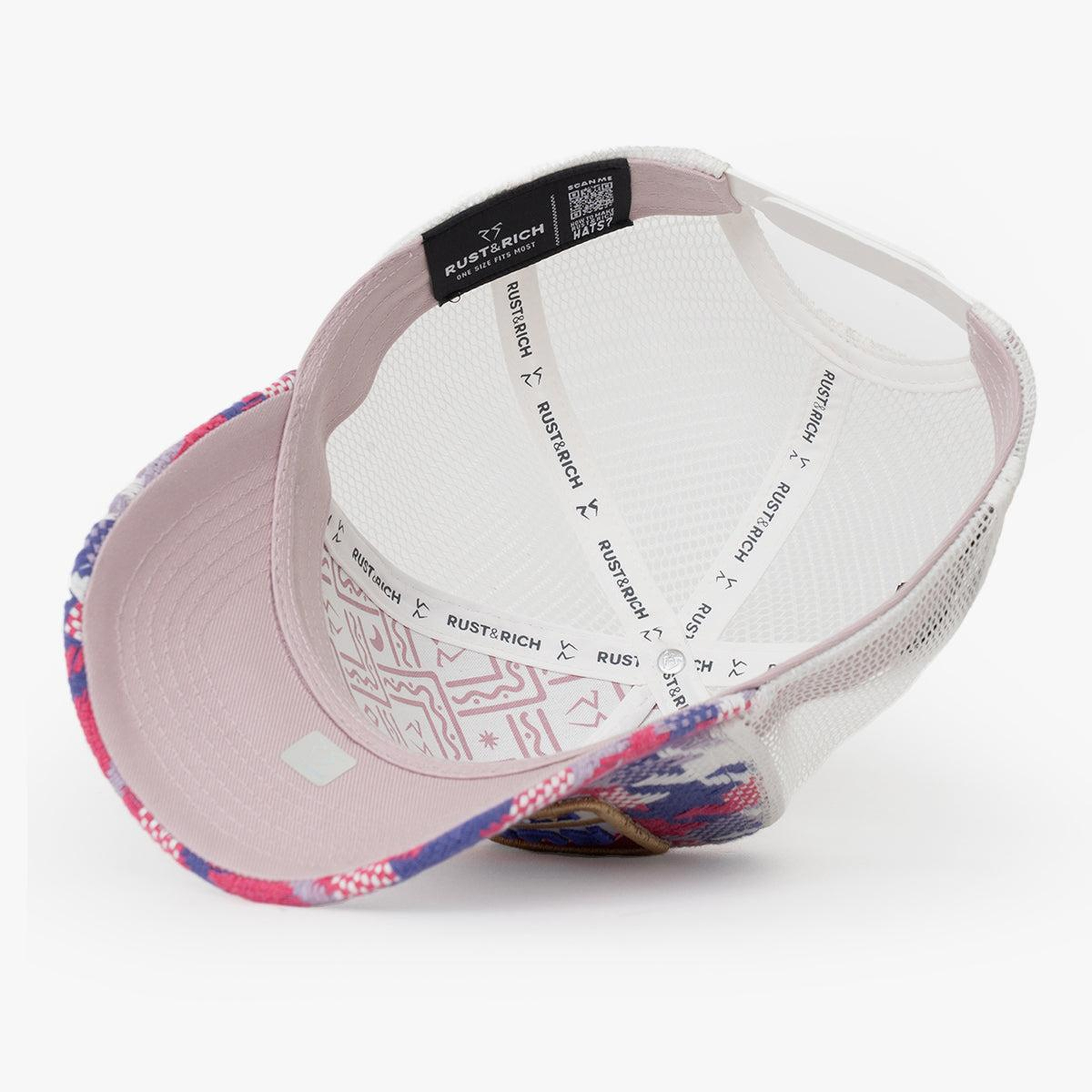 RustandRich - Trucker Hat-Urban Collection-Born In Earth - Kadın Erkek - Pembe