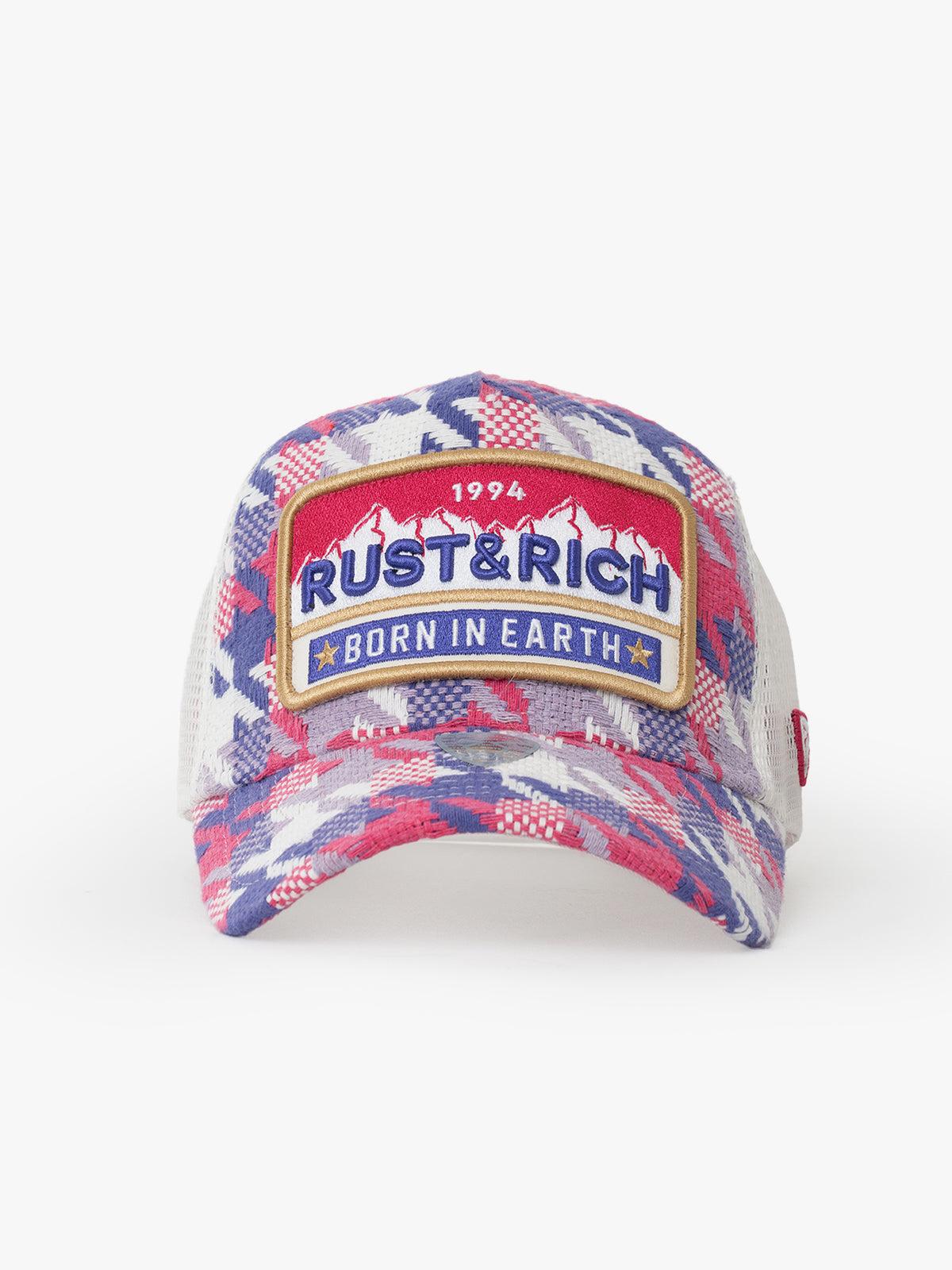 RustandRich - Trucker Hat-Urban Collection-Born In Earth - Kadın Erkek - Pembe