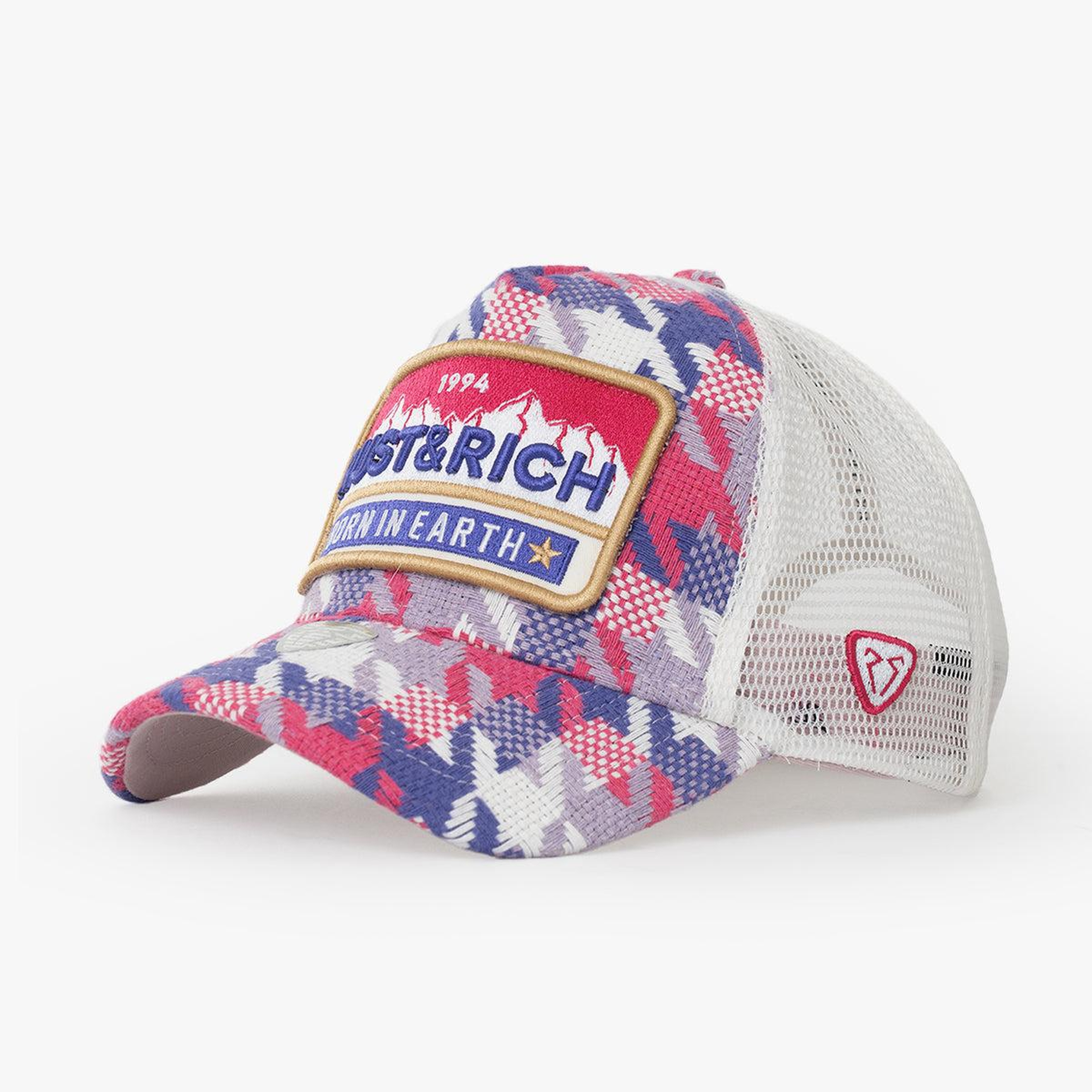 RustandRich - Trucker Hat-Urban Collection-Born In Earth - Kadın Erkek - Pembe