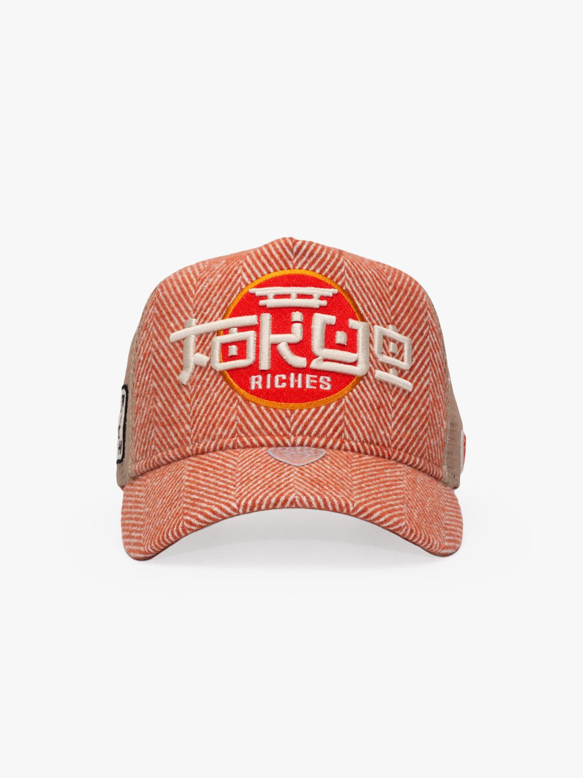 RustandRich - Trucker Hat-City's Collection-Tokyo - Kadın Erkek - Kiremit
