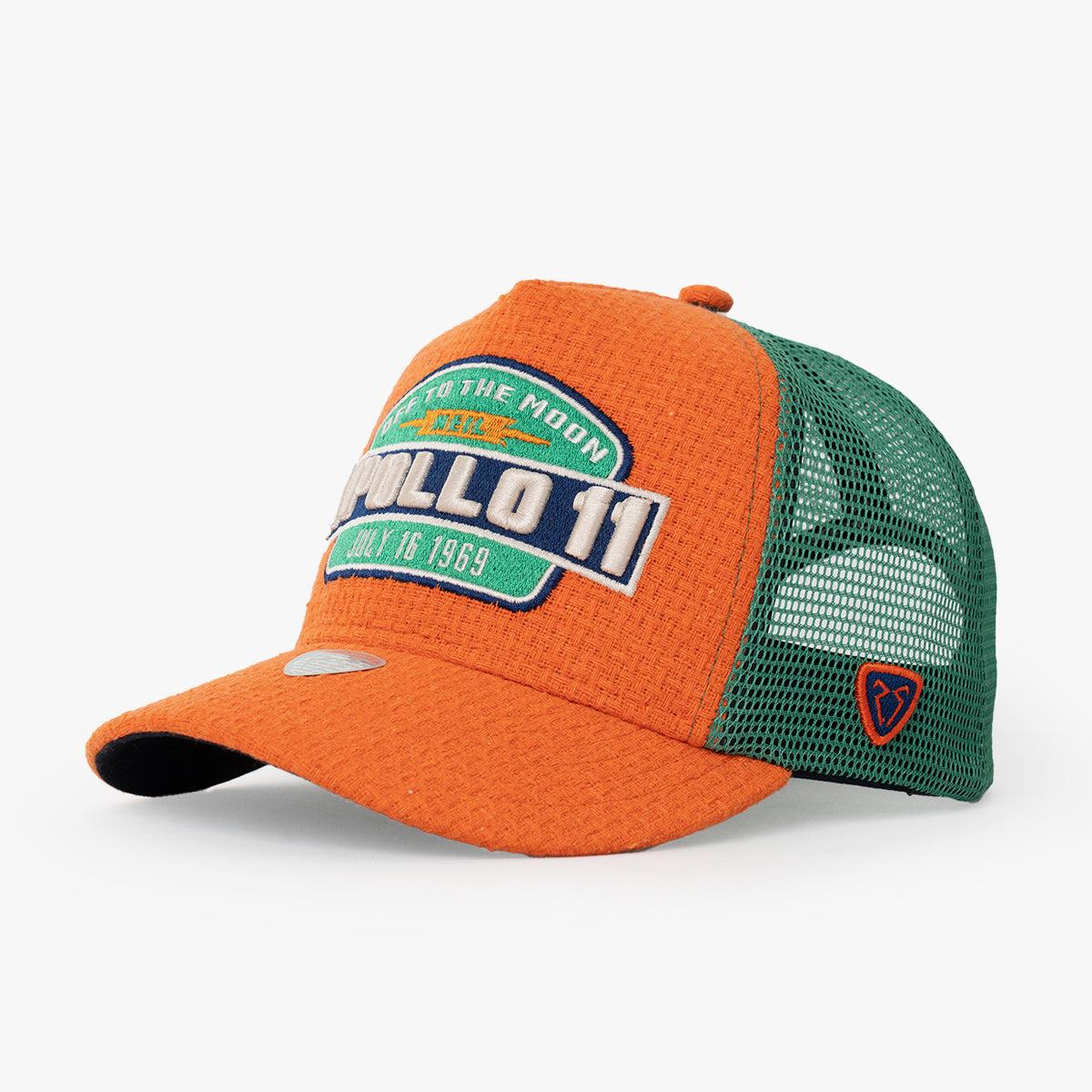 RustandRich - Trucker Hat-Curved Visor-Urban Collection-Apollo - Kadın Erkek - Turuncu