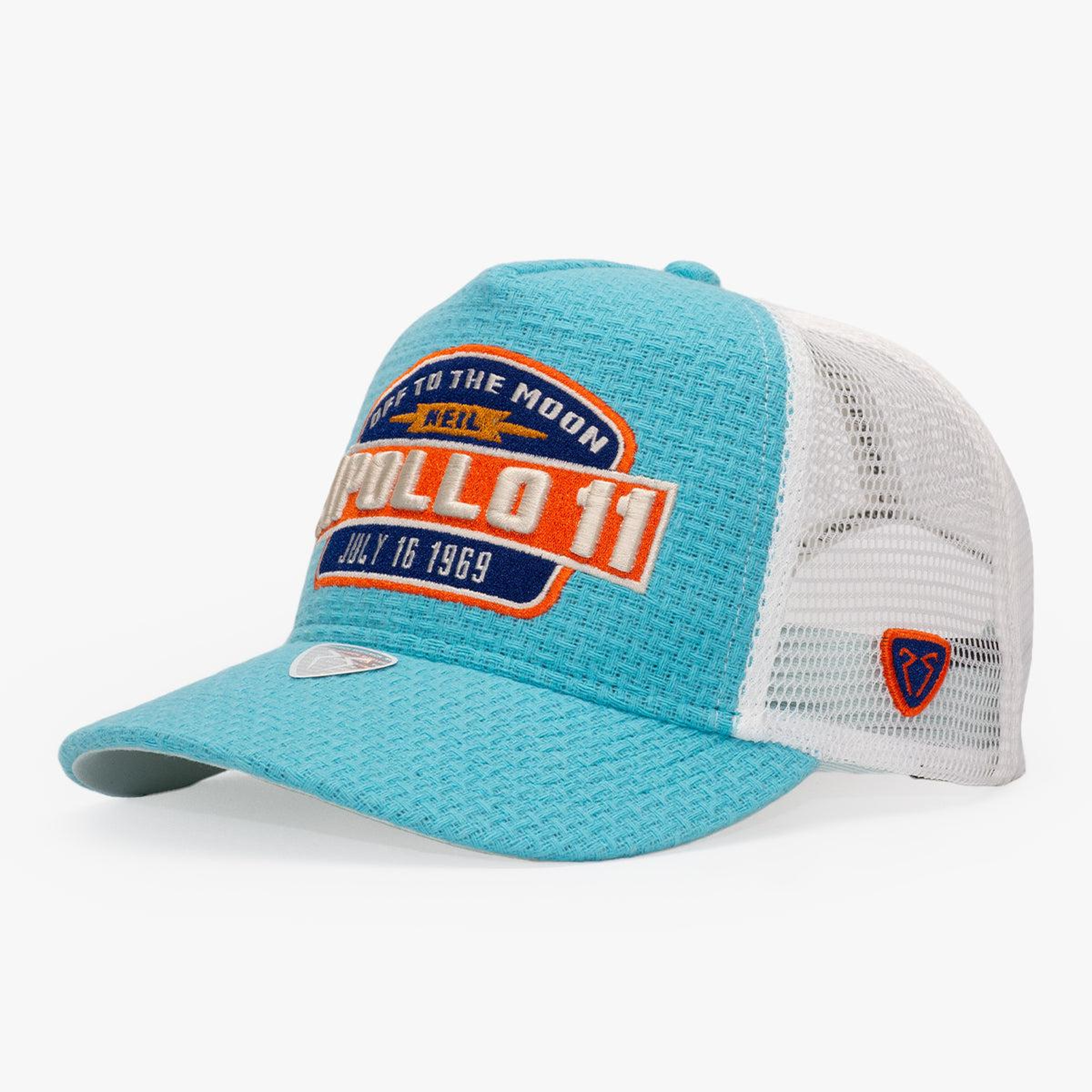 RustandRich - Trucker Hat-Curved Visor-Urban Collection-Apollo - Kadın Erkek - Mavi