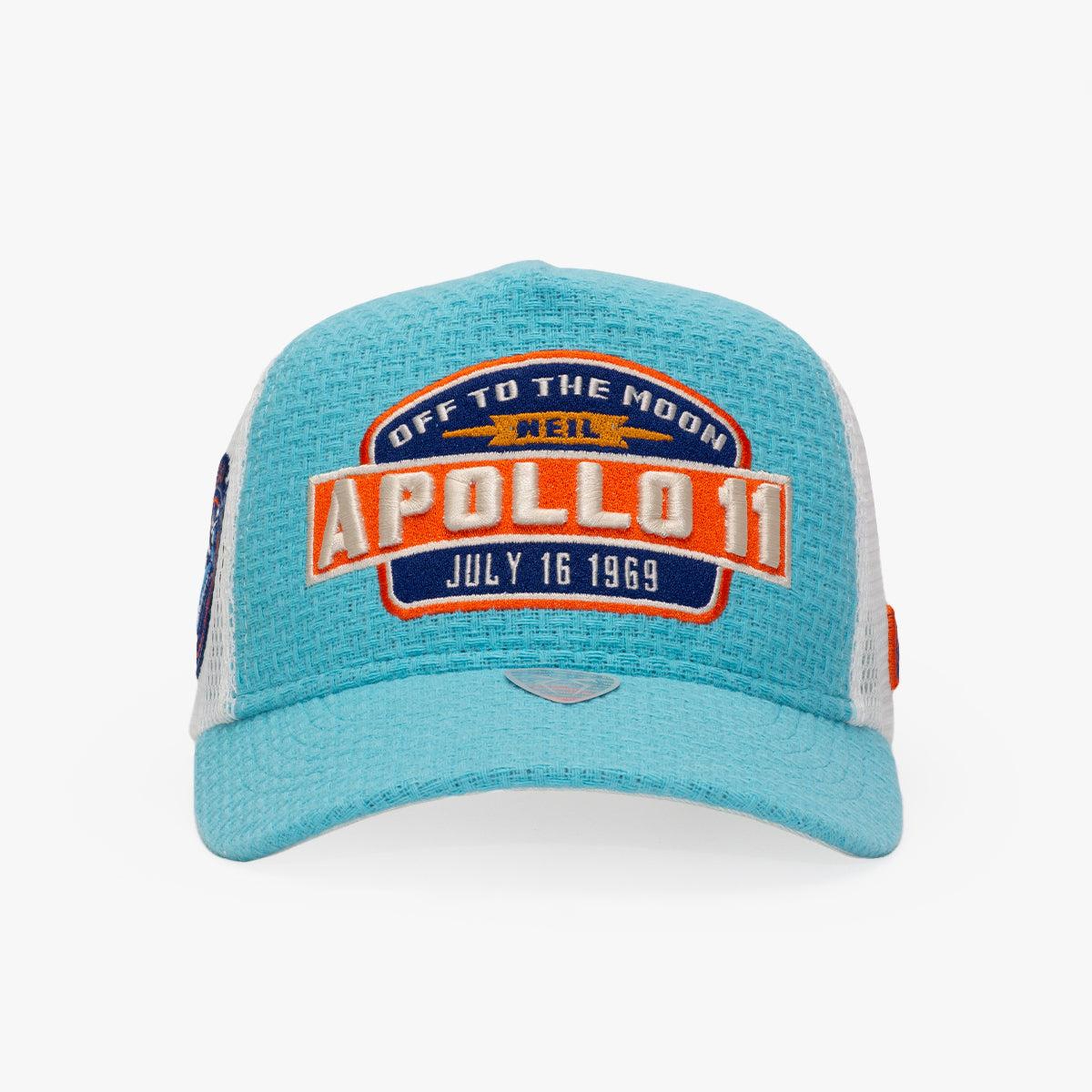 RustandRich - Trucker Hat-Curved Visor-Urban Collection-Apollo - Kadın Erkek - Mavi