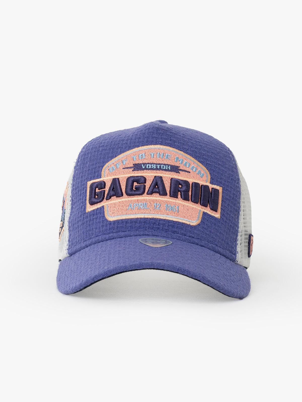 RustandRich - Trucker Hat-Curved Visor-Urban Collection-Gagarin - Kadın Erkek - Mor
