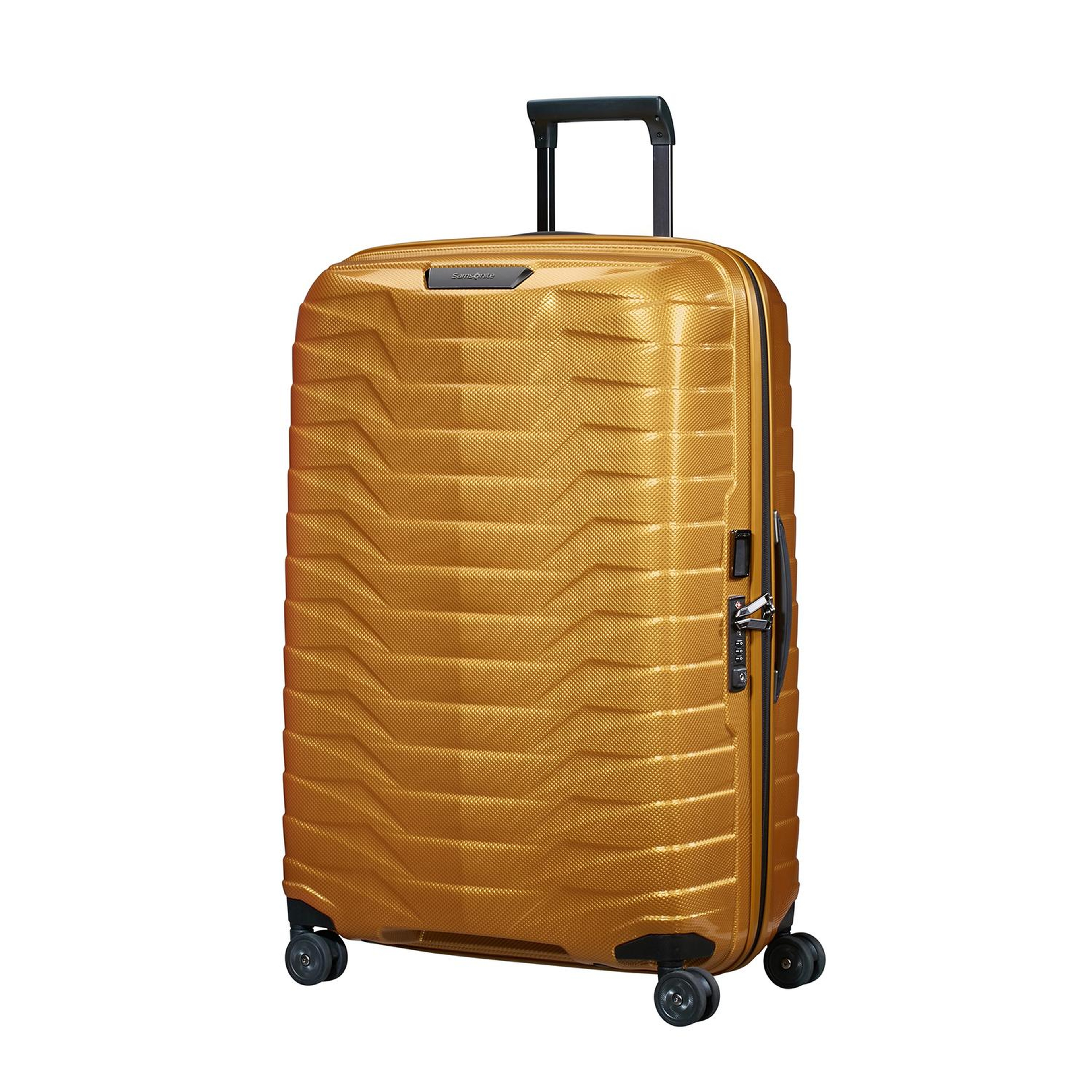 Samsonite Turuncu Spinner Proxis 4 Tekerlekli 75 cm Büyük Boy Valiz