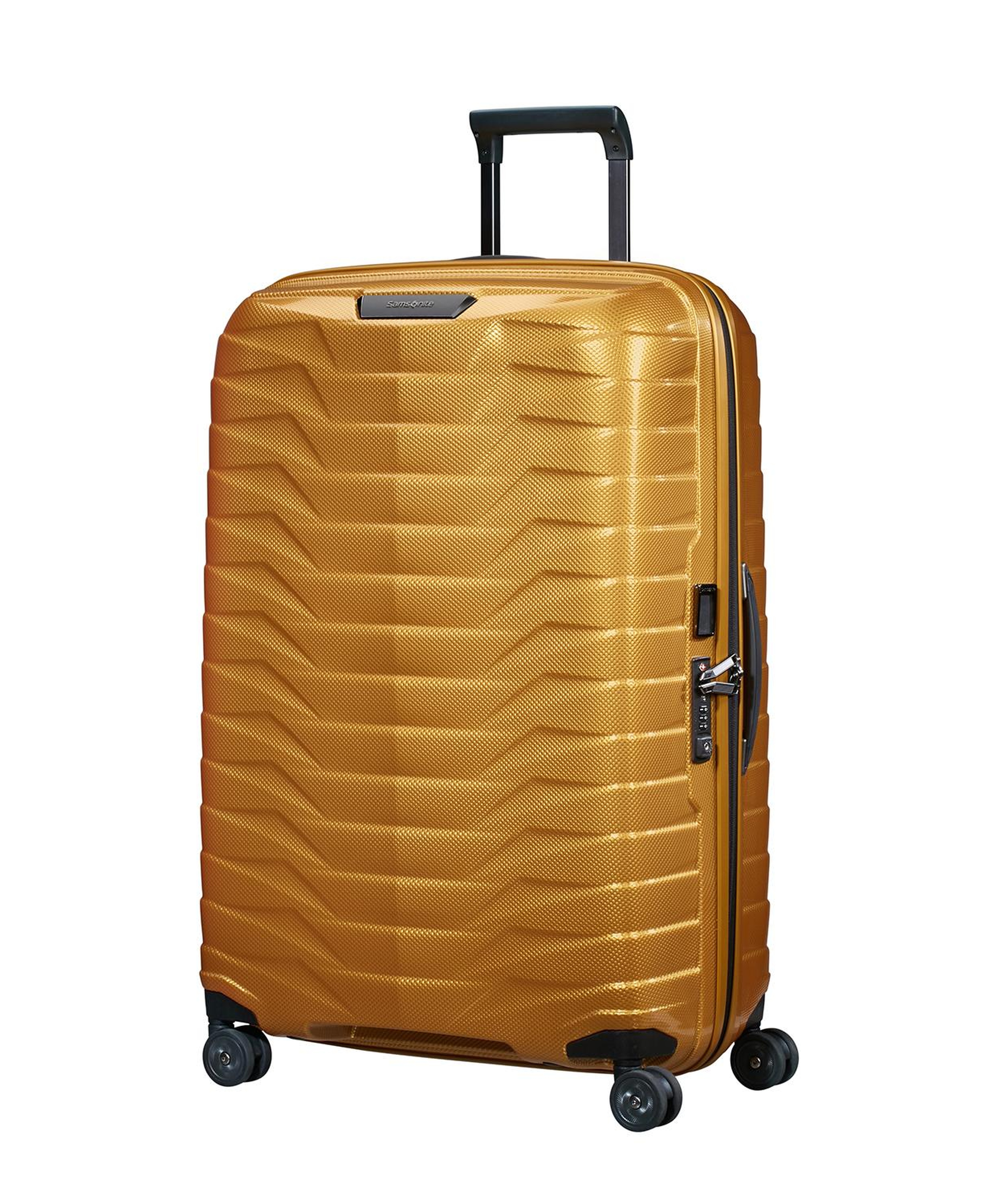 Samsonite Turuncu Spinner Proxis 4 Tekerlekli 75 cm Büyük Boy Valiz