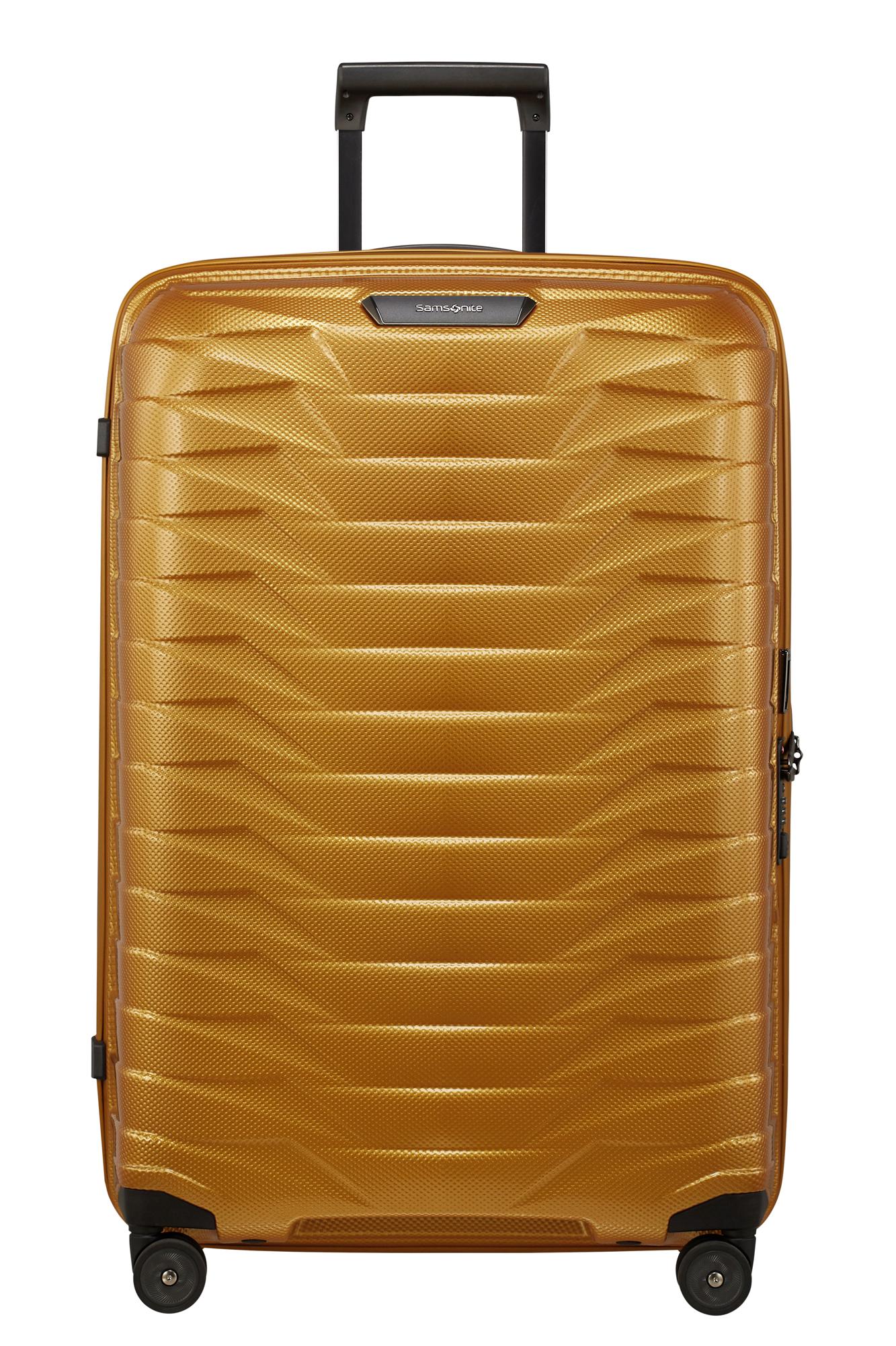 Samsonite Turuncu Spinner Proxis 4 Tekerlekli 75 cm Büyük Boy Valiz