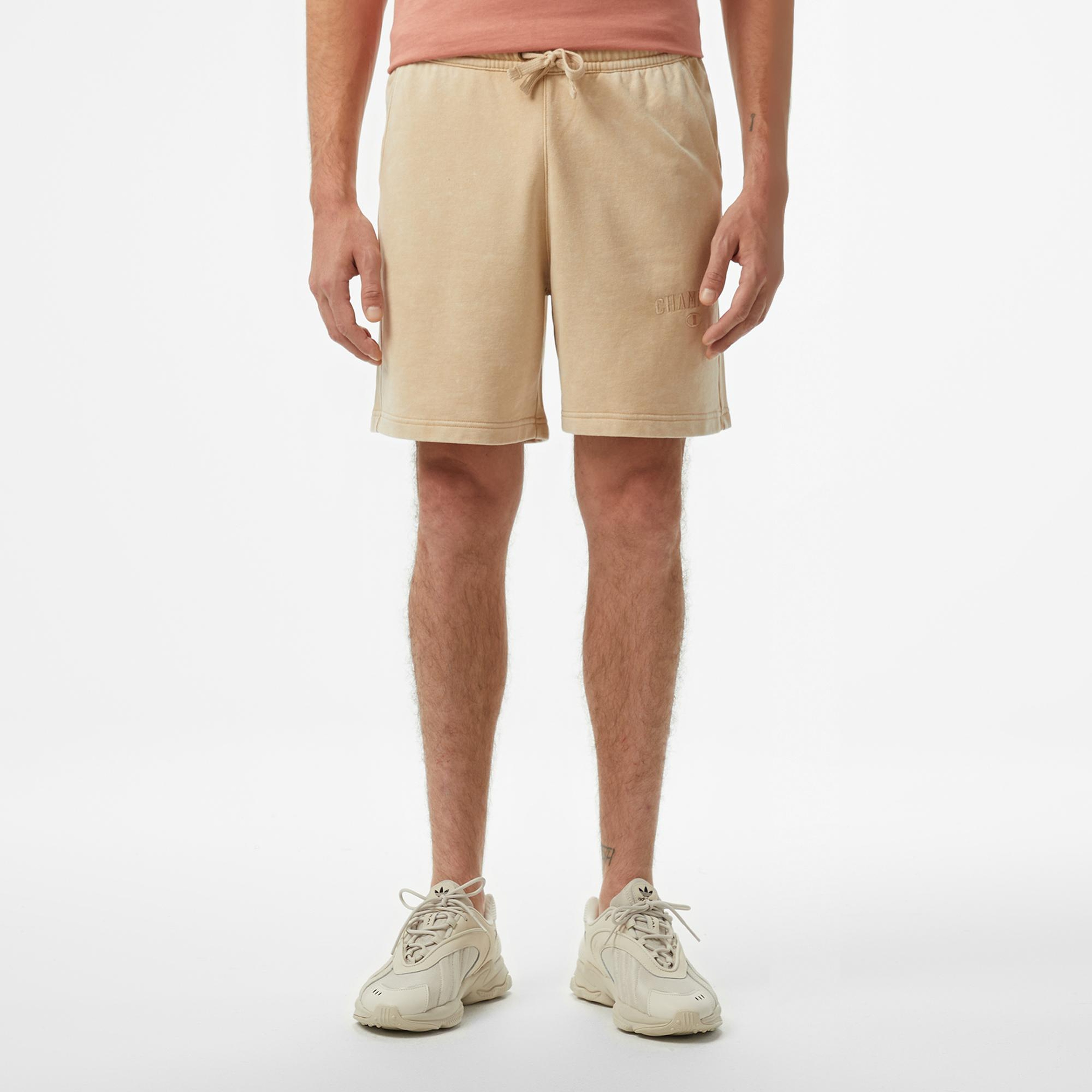 Champion Rib Cuff Erkek Bej Şort