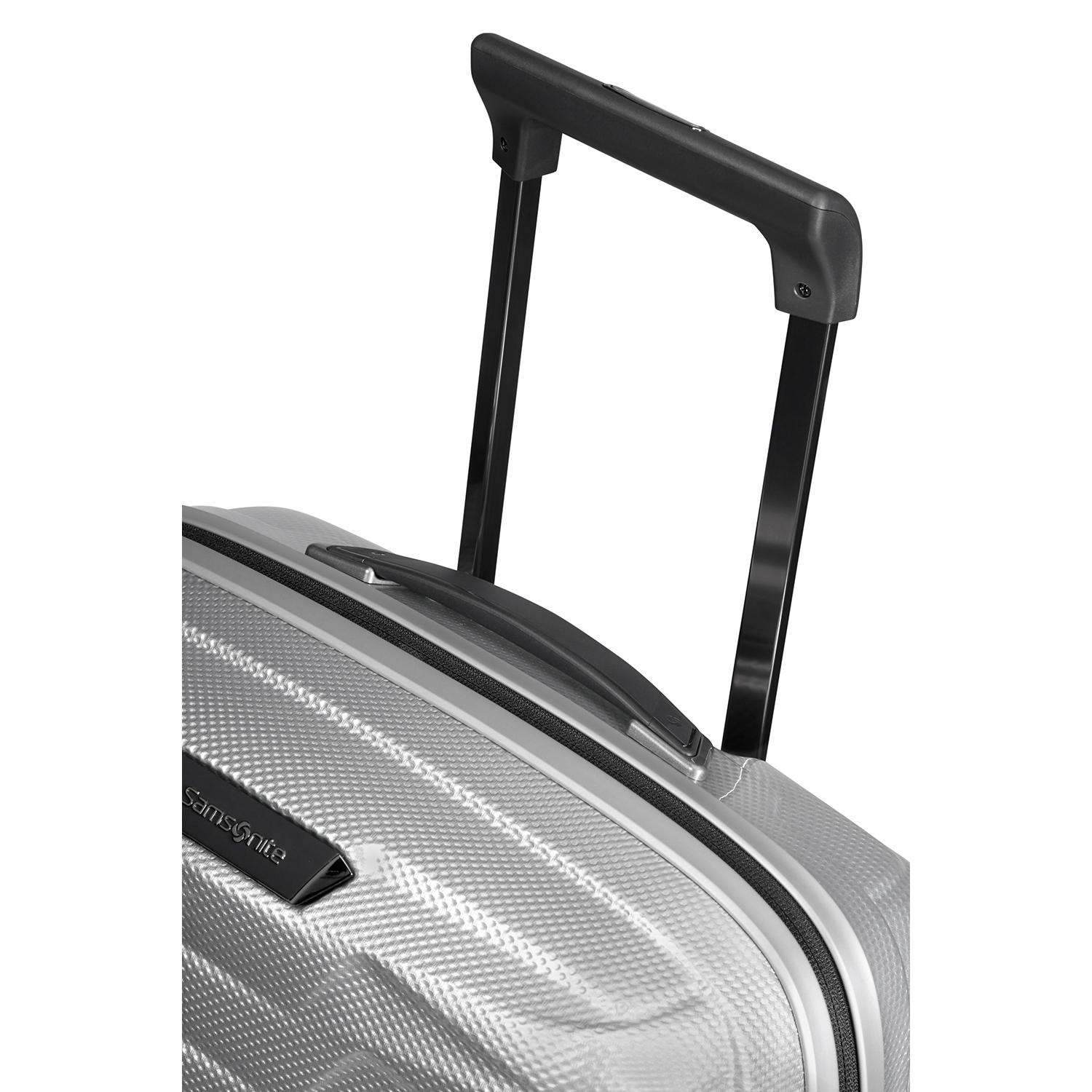 Samsonite Gri Proxis - Spinner 4 Tekerlekli Körüklü Kabin Boy Valiz 55 cm