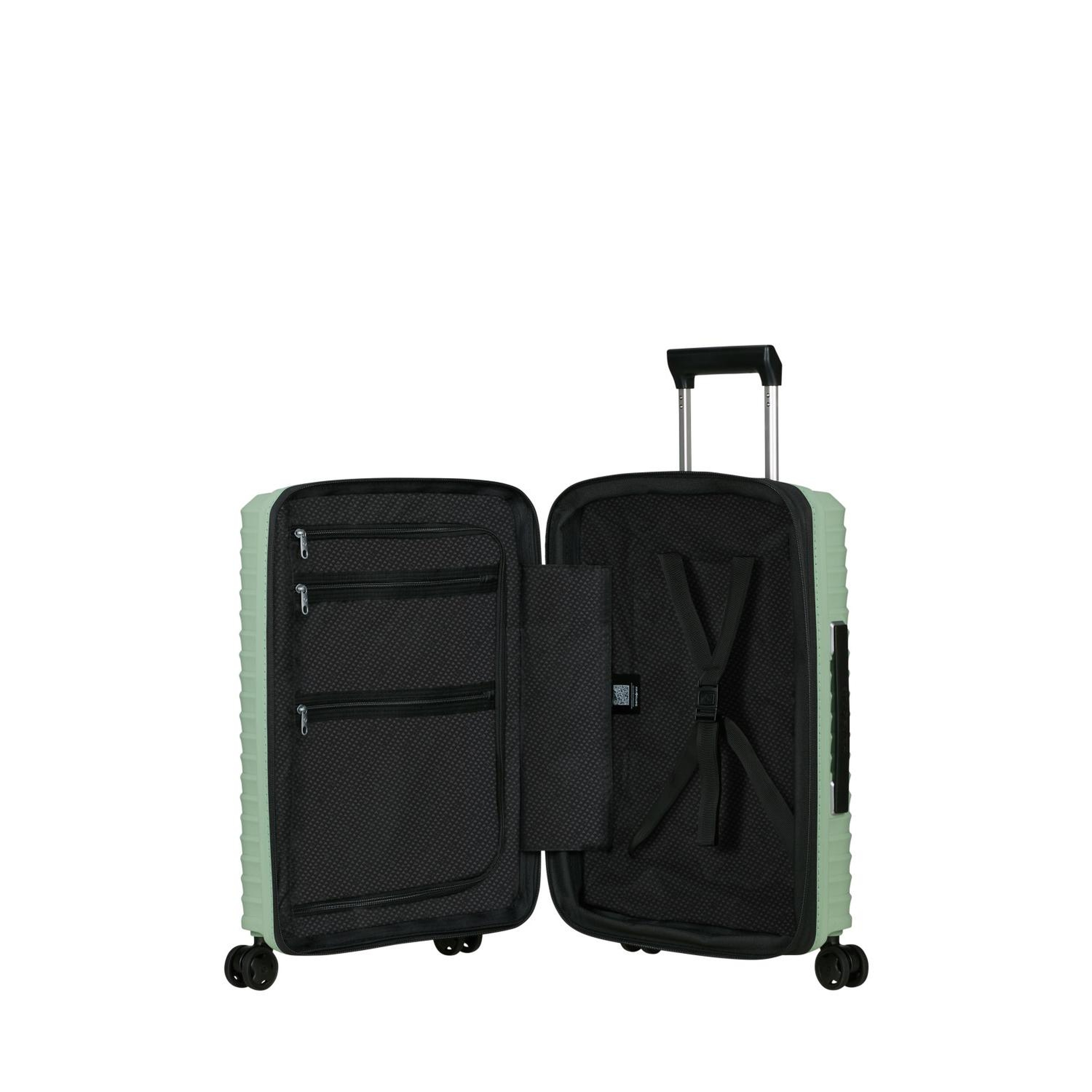 Samsonite Yeşil Upscape 55/20 Körüklü Kabin Boy Valiz