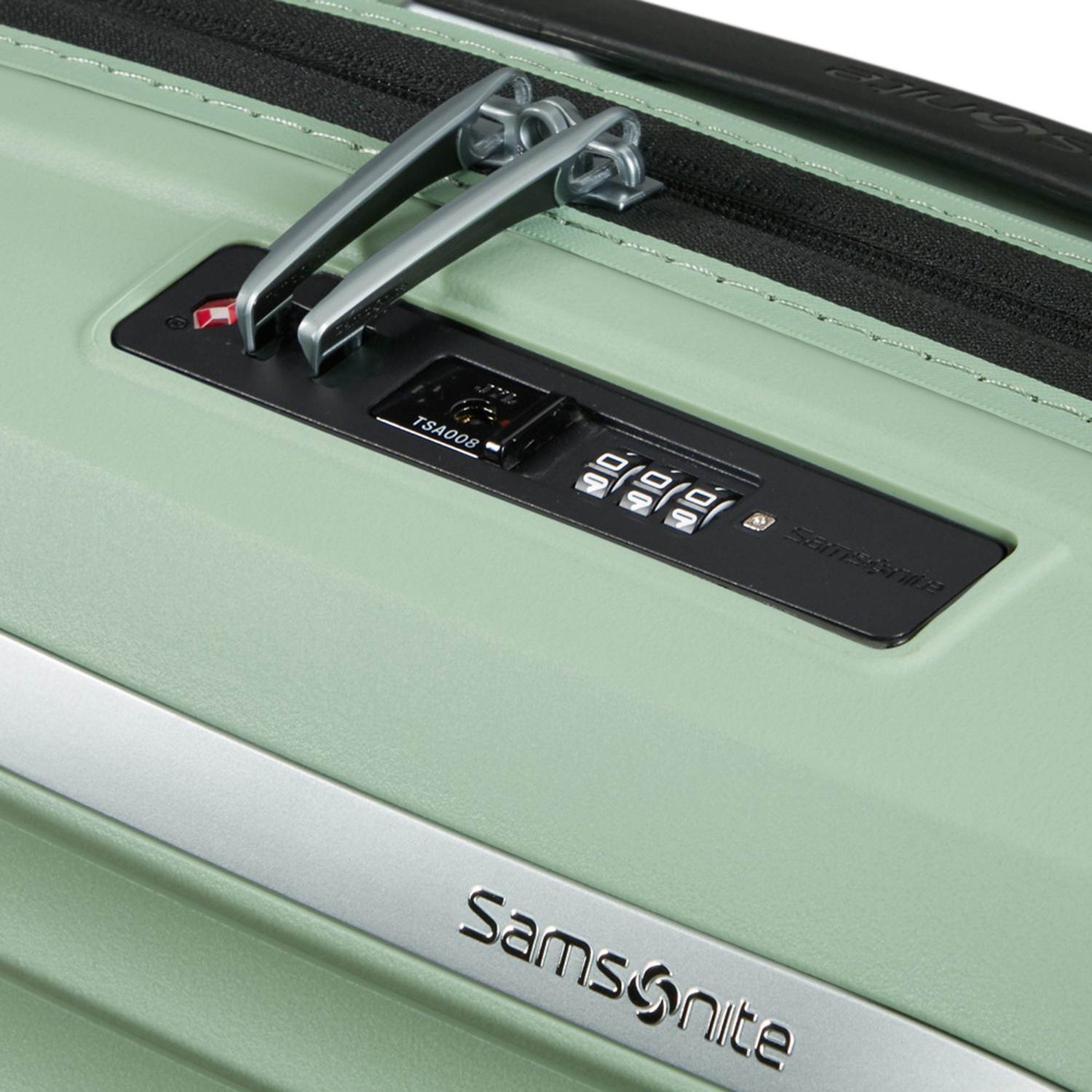 Samsonite Yeşil Upscape 55/20 Körüklü Kabin Boy Valiz