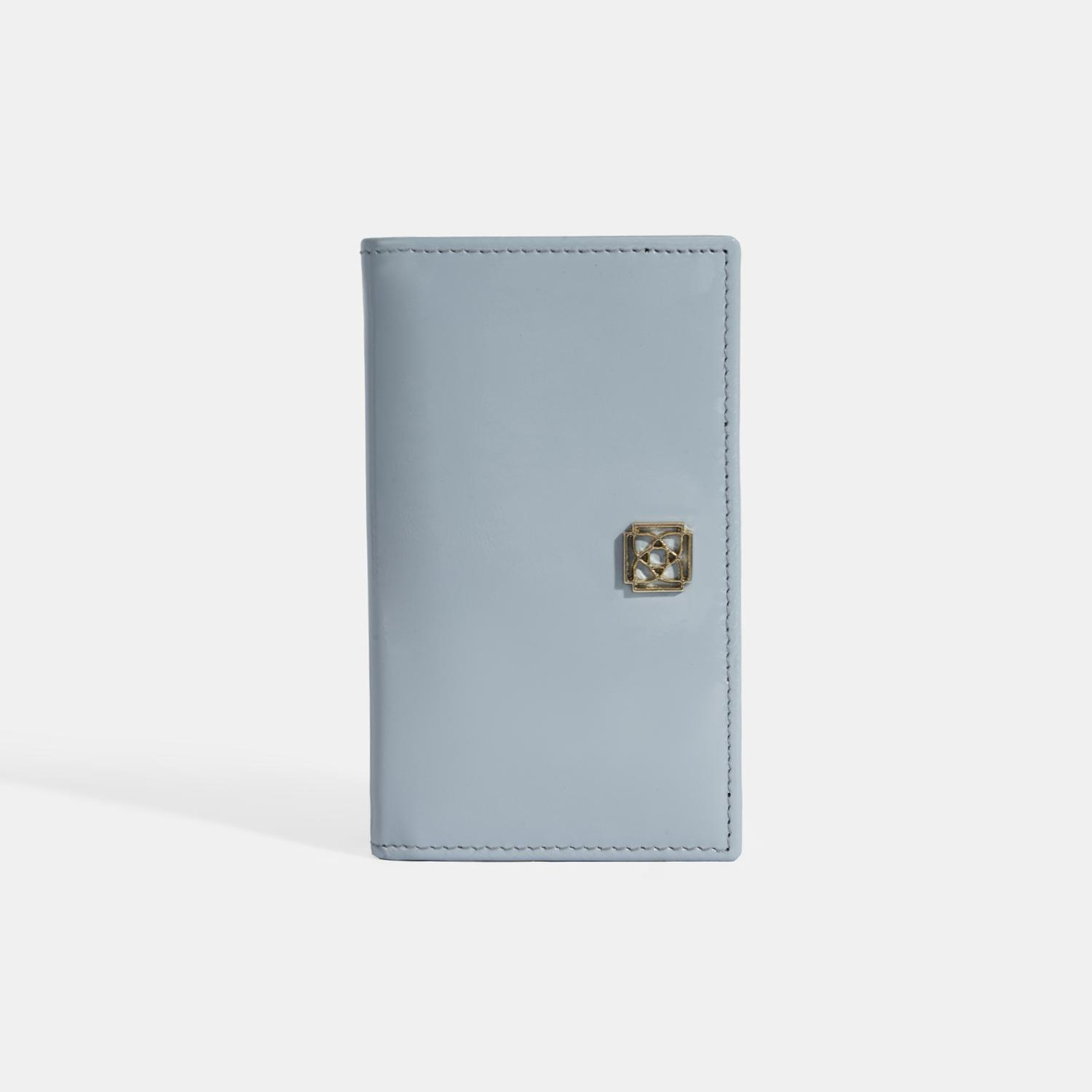 Kadın Mavi Deri Cüzdan