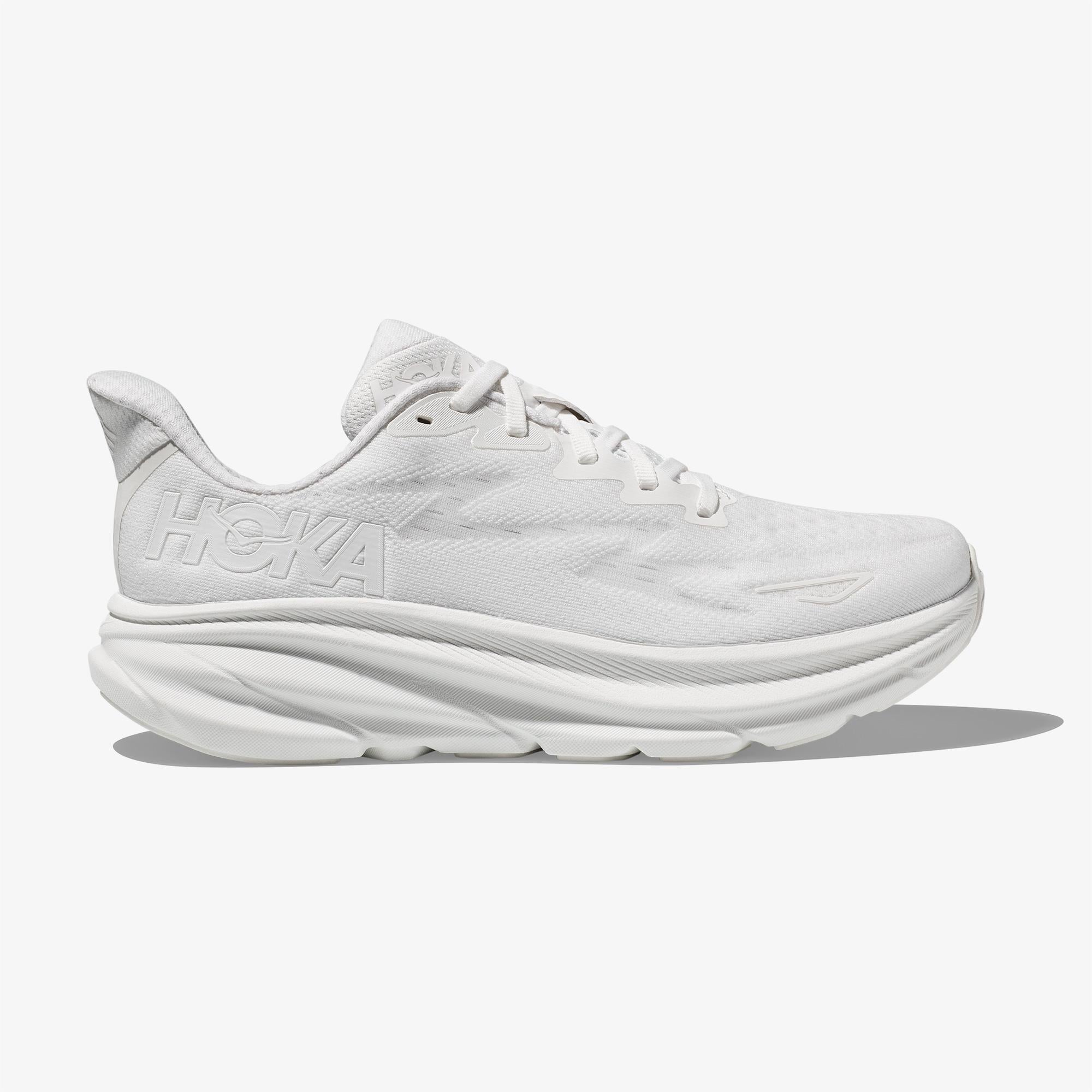 Hoka Clifton 9 Kadın Beyaz Koşu Ayakkabısı