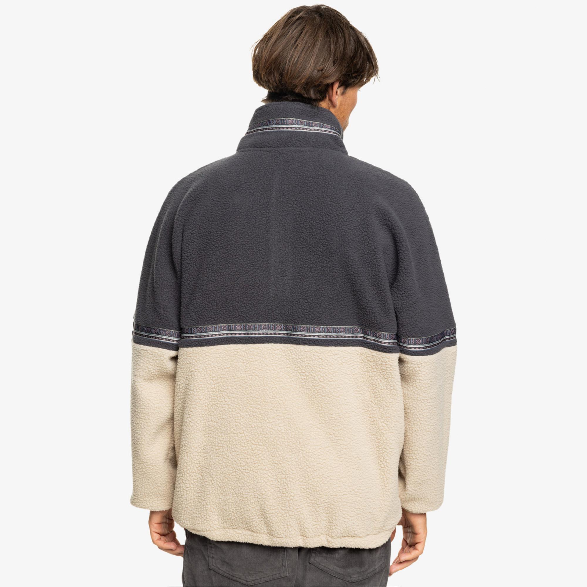 Quiksilver Blok Erkek Bej Polar Üst