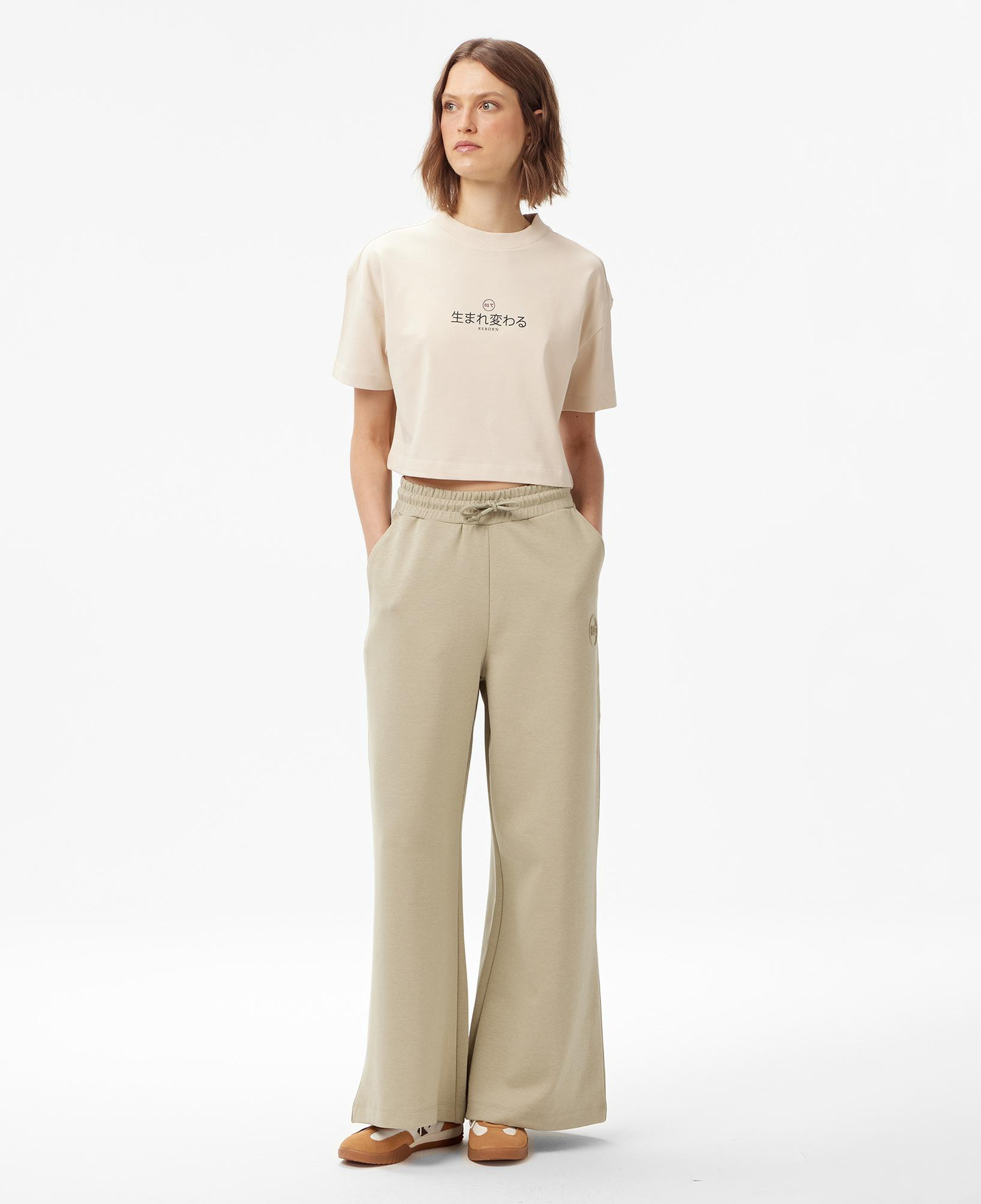 UNITED4 Classic Kadın Gri T-Shirt