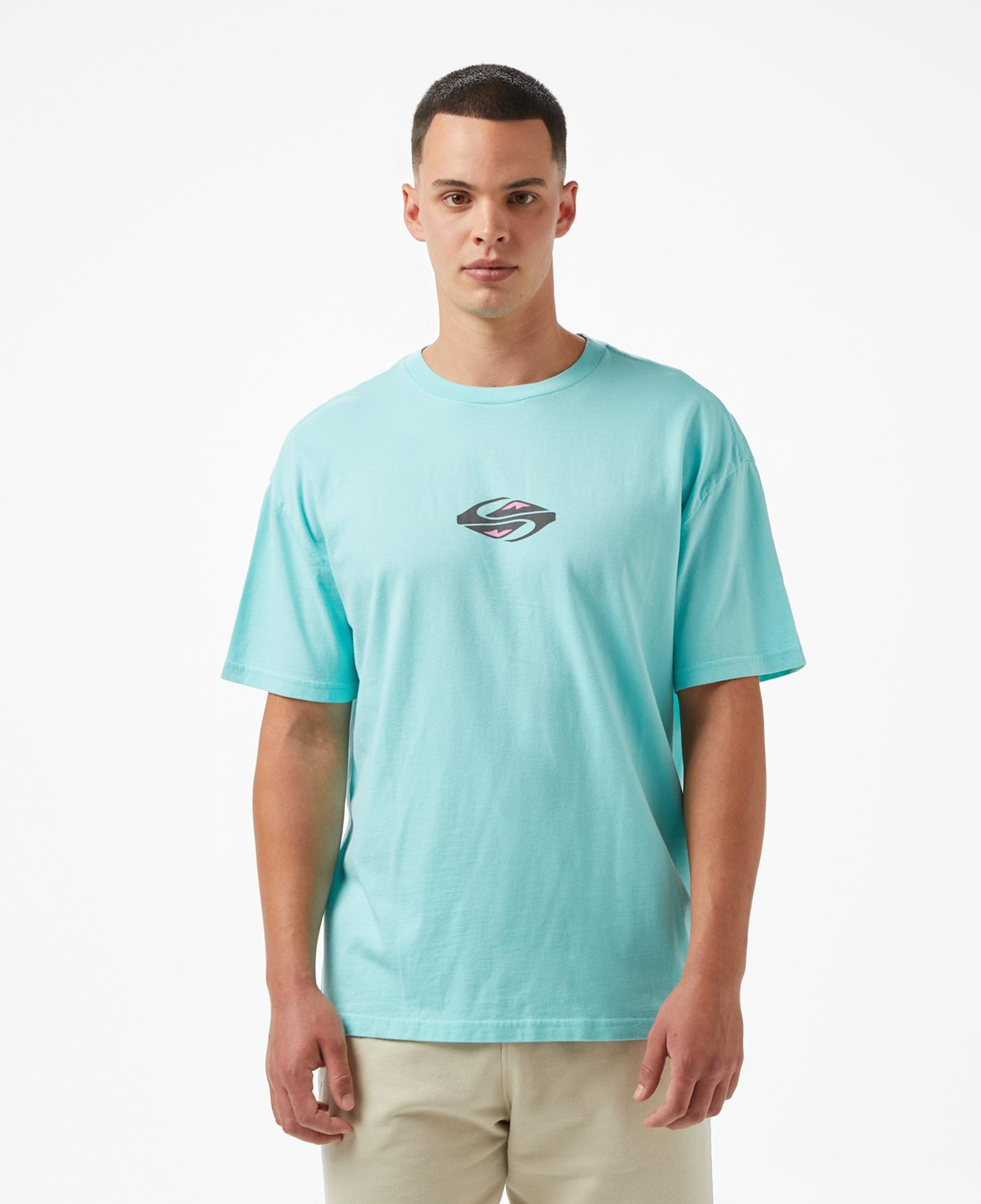 Quiksilver Global Heat Erkek Mor T-Shirt