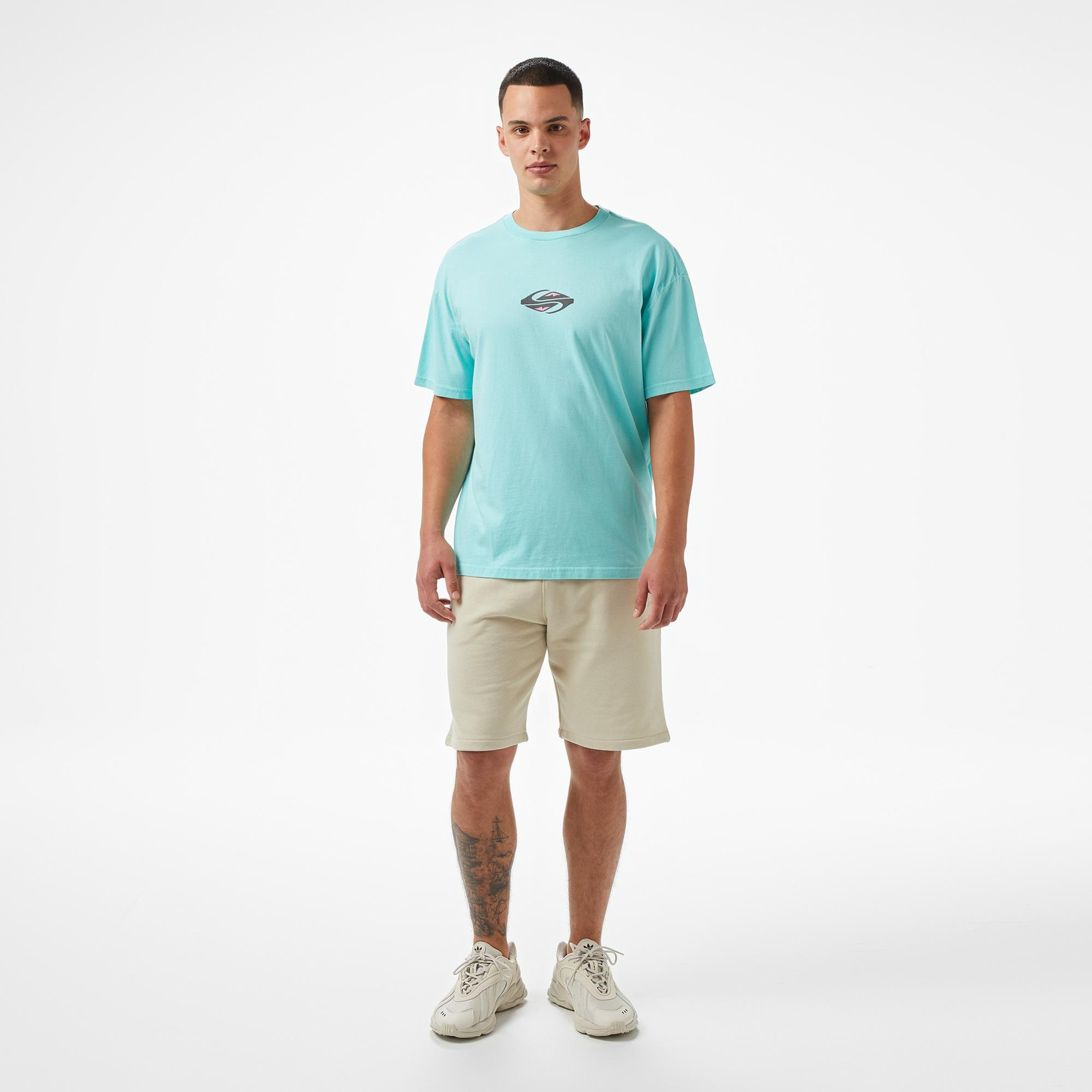 Quiksilver Global Heat Erkek Mor T-Shirt