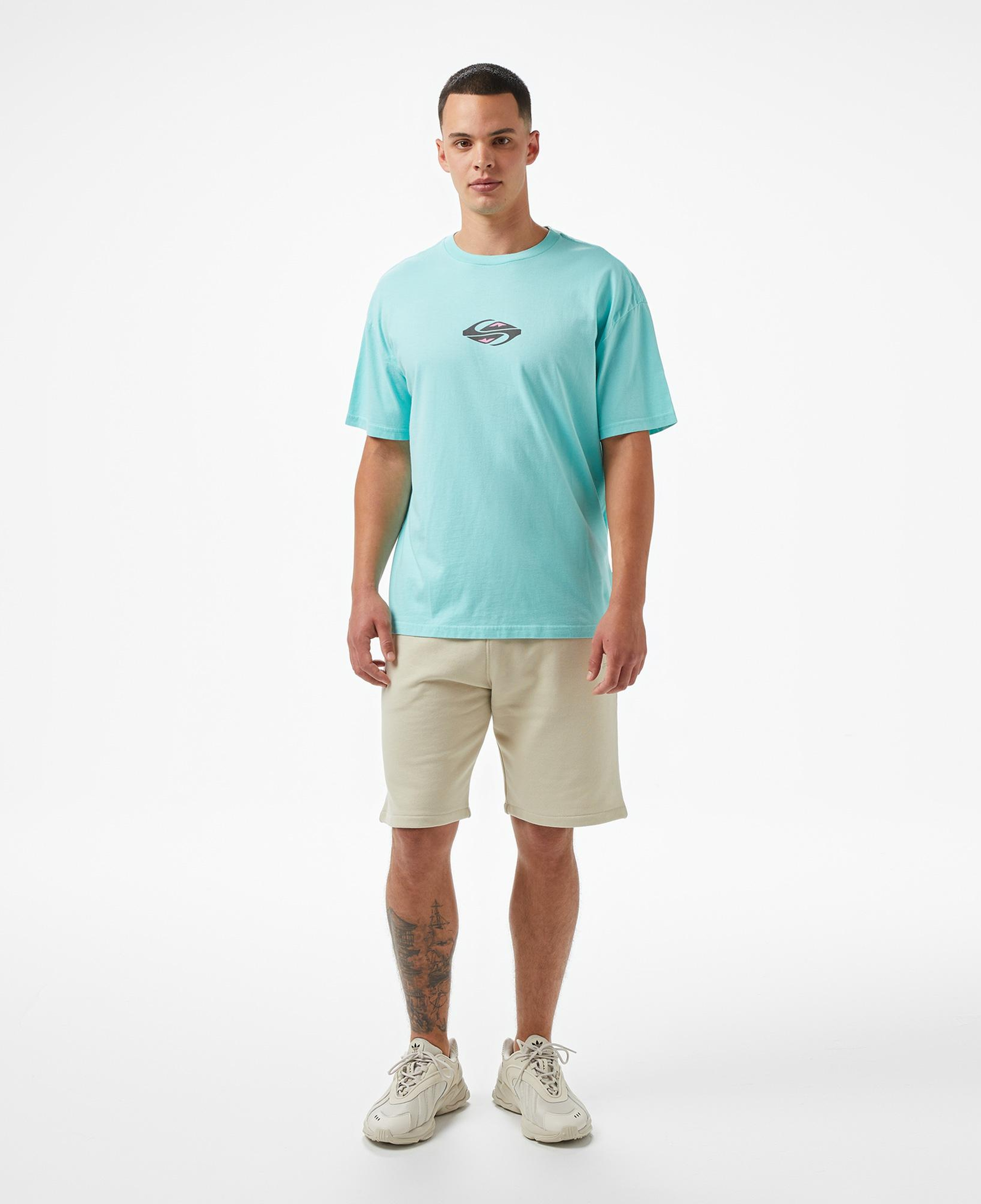 Quiksilver Global Heat Erkek Mor T-Shirt