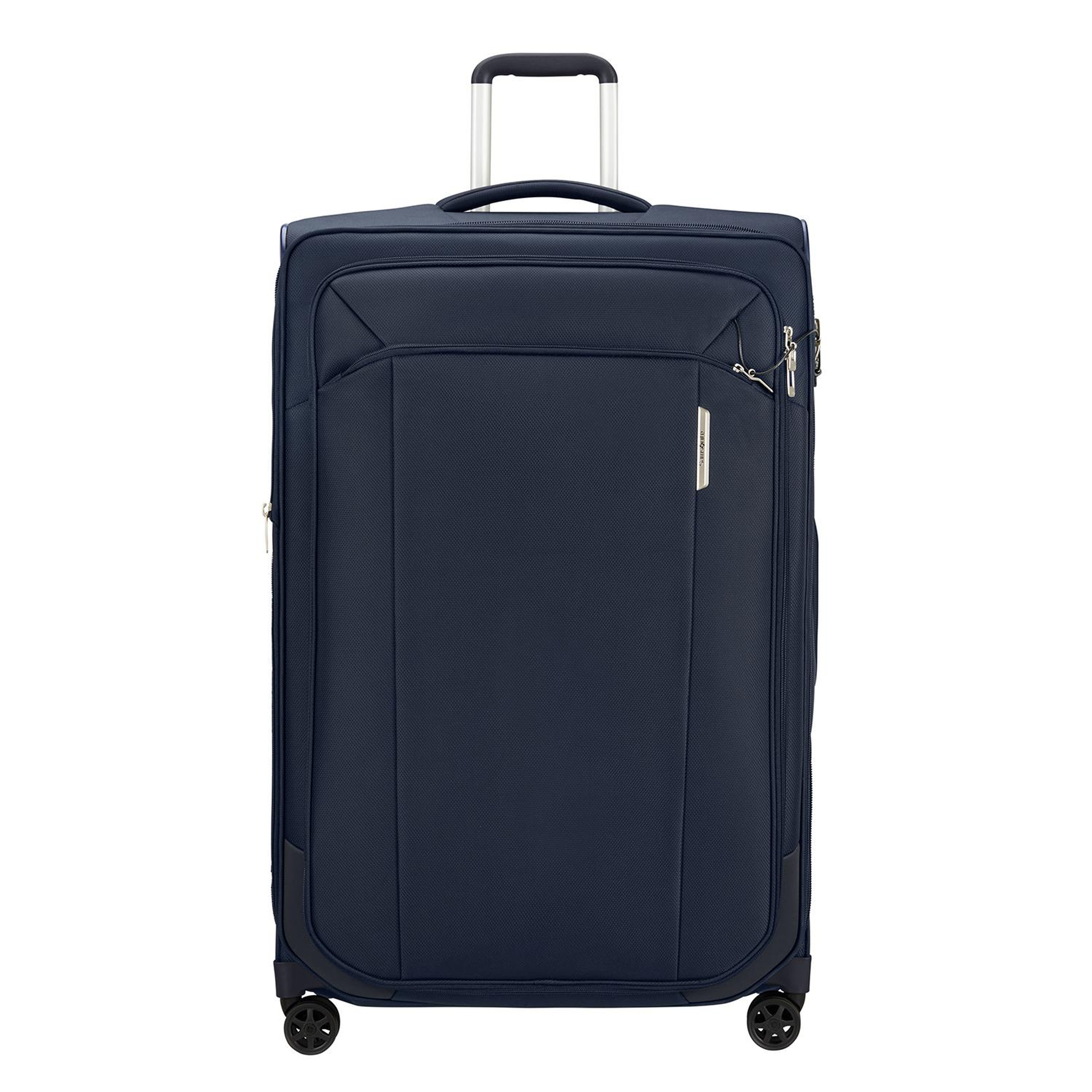 Samsonite Lacivert Spinner Respark - Körüklü 4 Tekerlekli 82 cm Büyük Boy Valiz