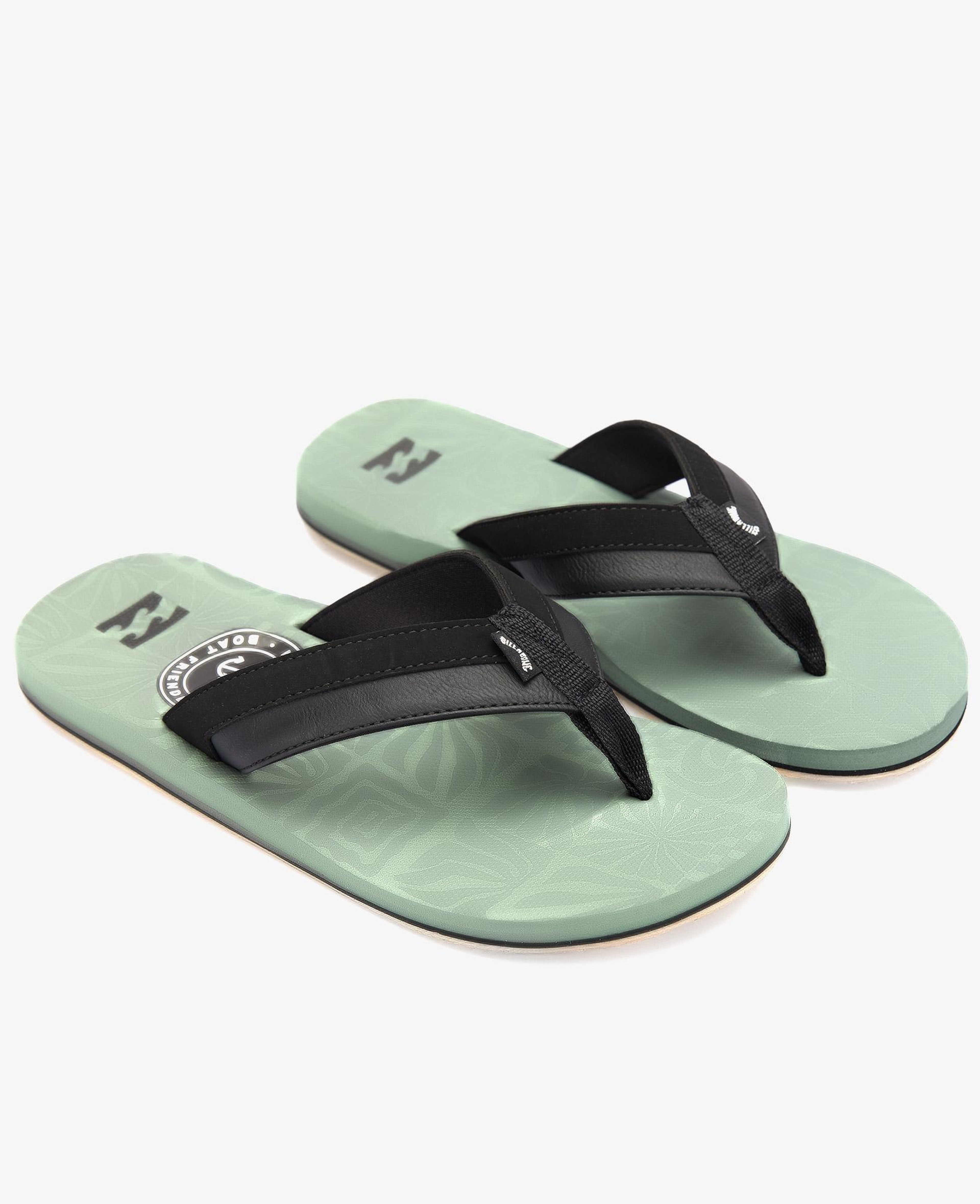 Billabong All Day Impact Print Erkek Yeşil Terlik