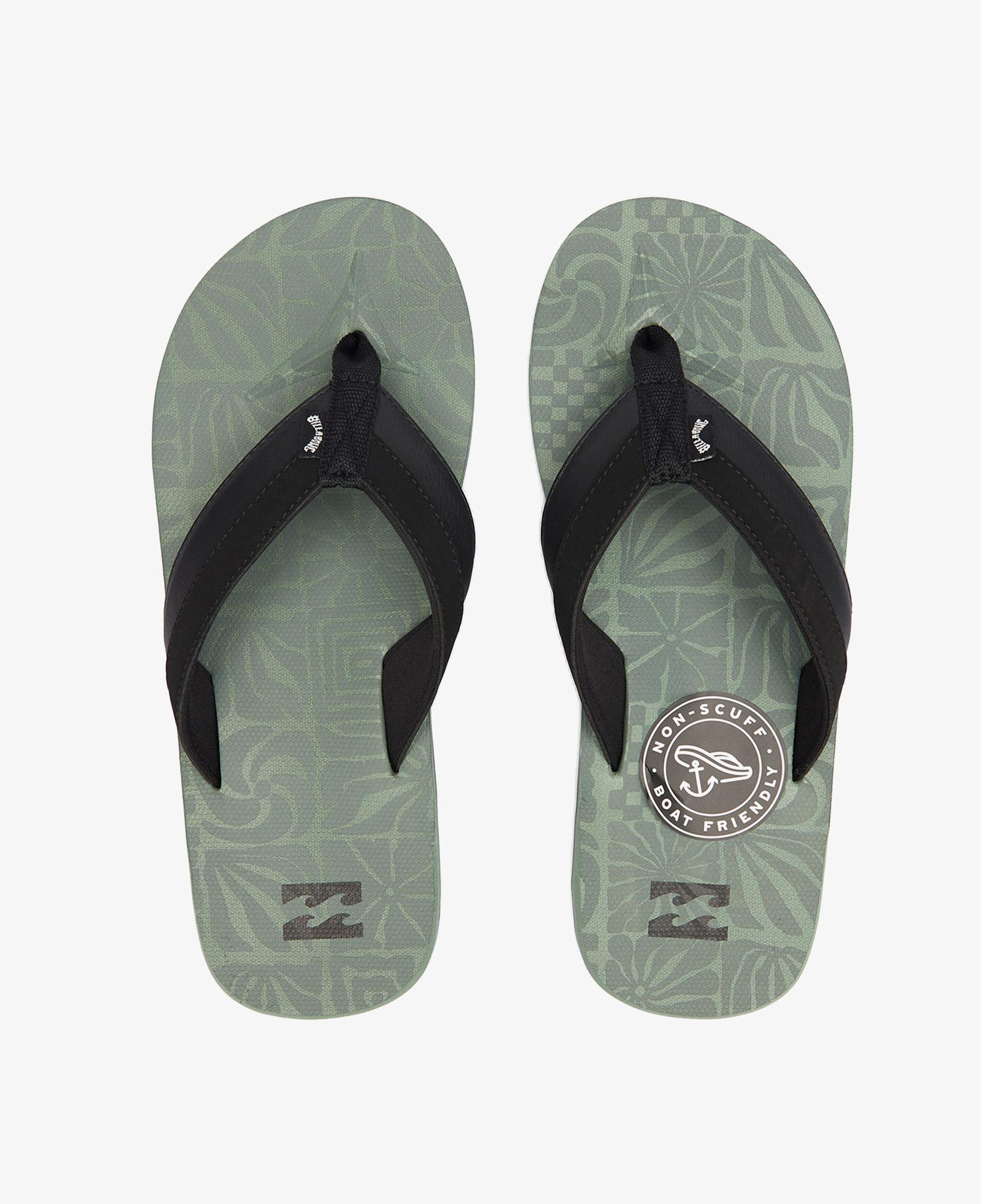 Billabong All Day Impact Print Erkek Yeşil Terlik