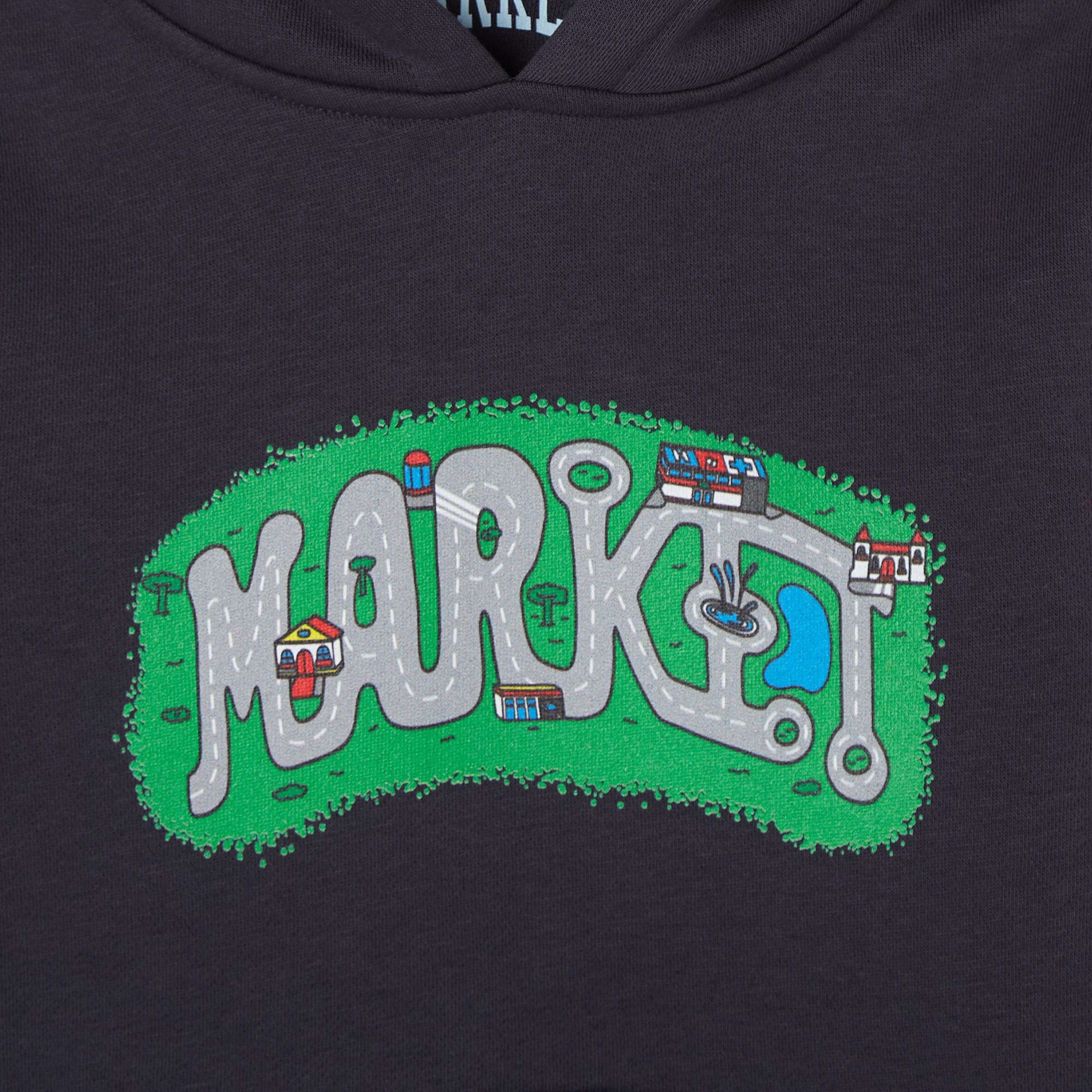 Market City Streets Çocuk Siyah Sweatshirt