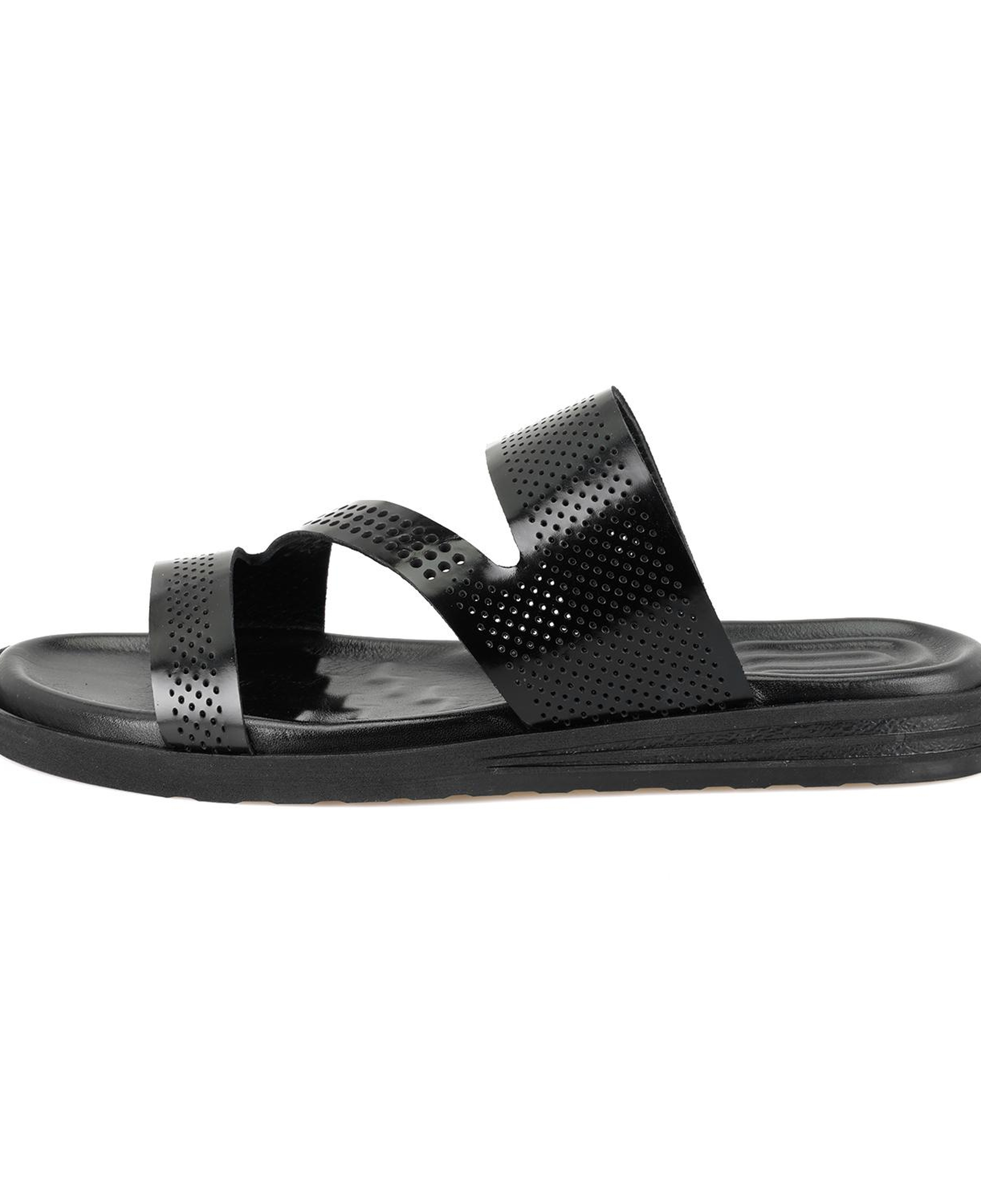 Joseph Siyah Erkek Deri Terlik