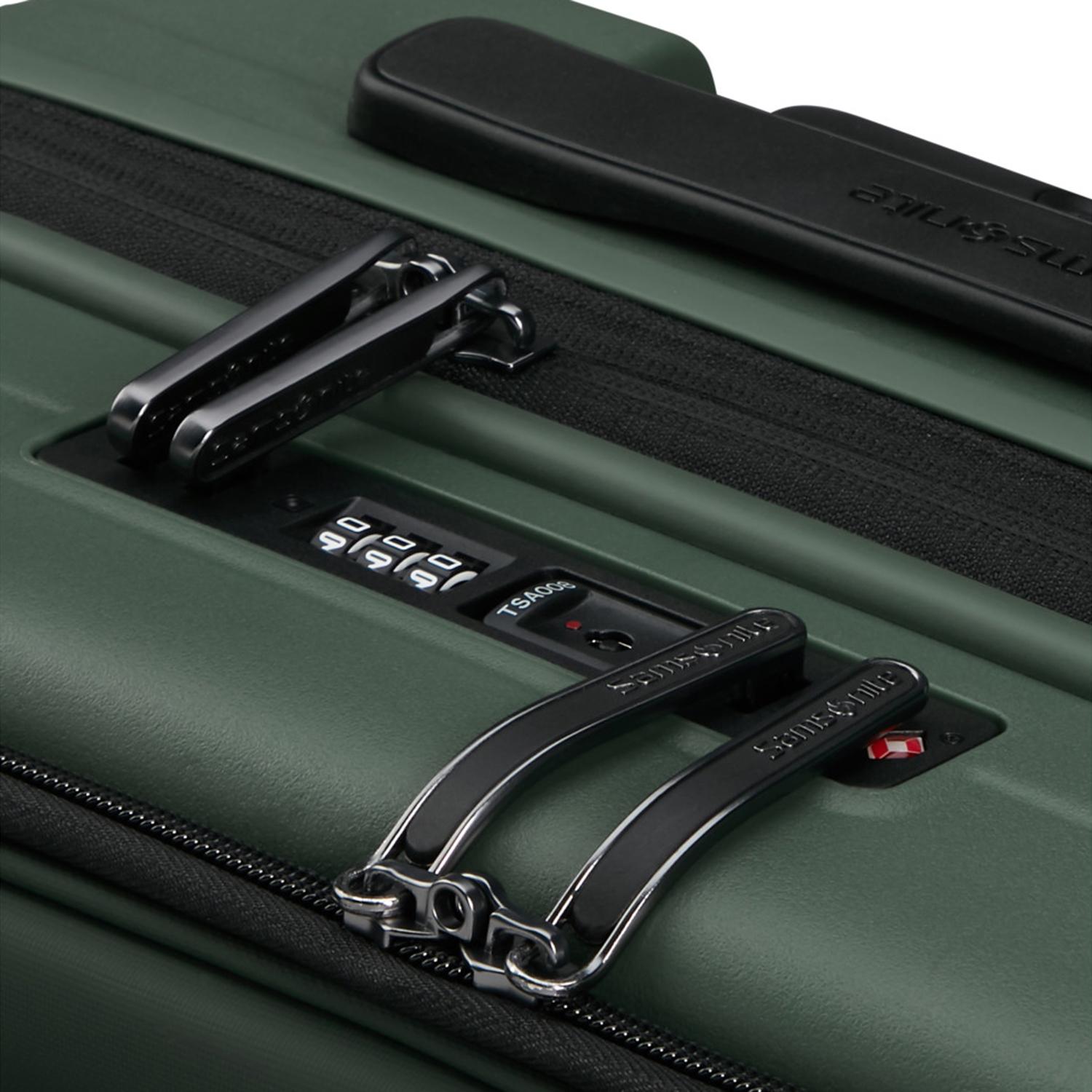 Samsonite Koyu Yeşil Restackd - Körüklü 55/20 Kabin Boy Valiz