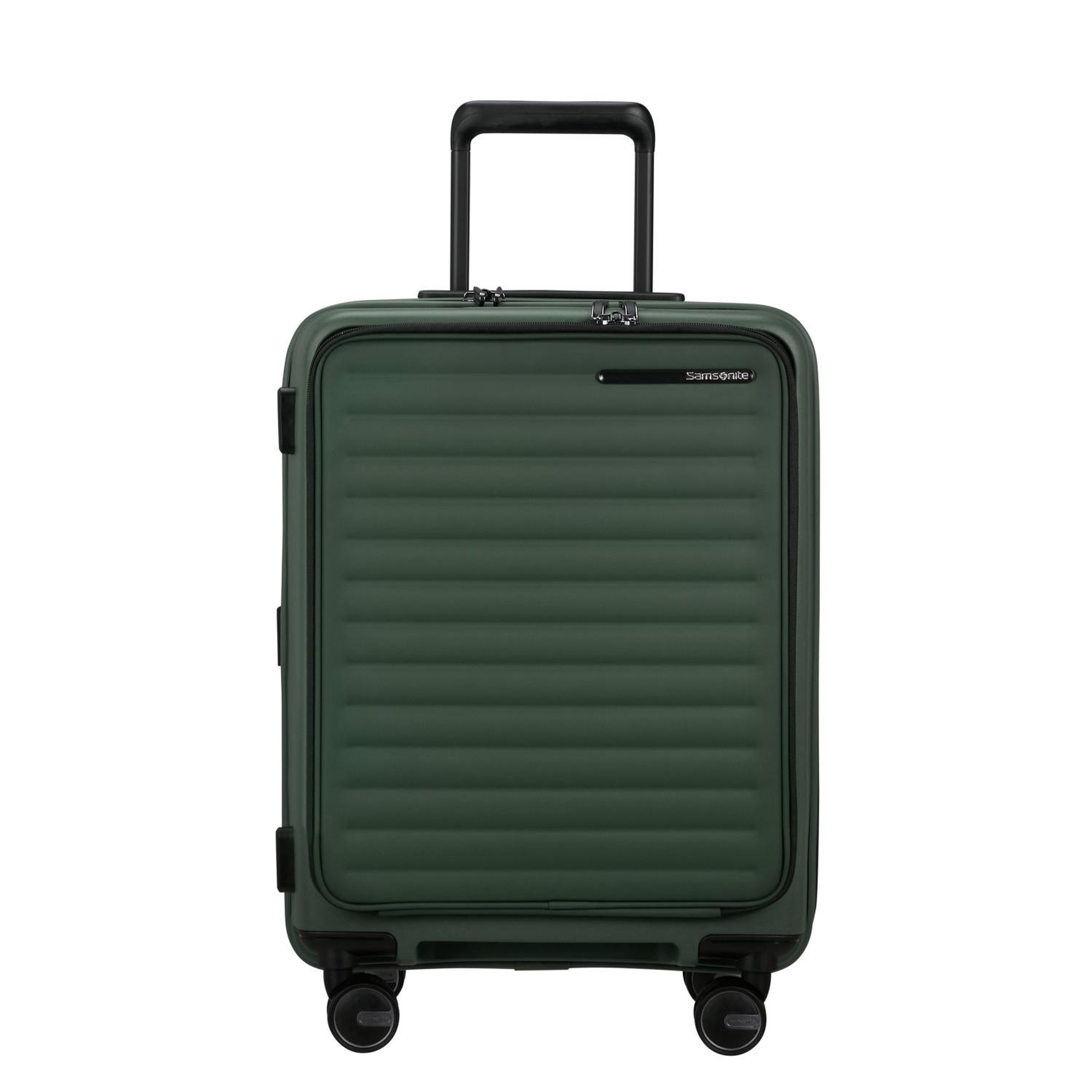 Samsonite Koyu Yeşil Restackd - Körüklü 55/20 Kabin Boy Valiz